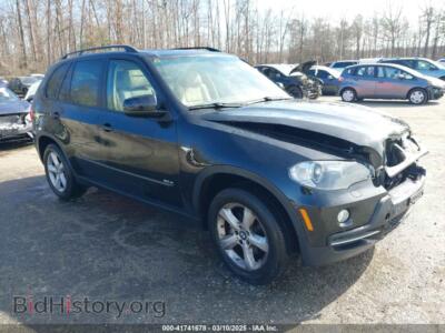 2007 BMW X5 3.0SI, черный — VIN 5UXFE43507L011050, IAAI