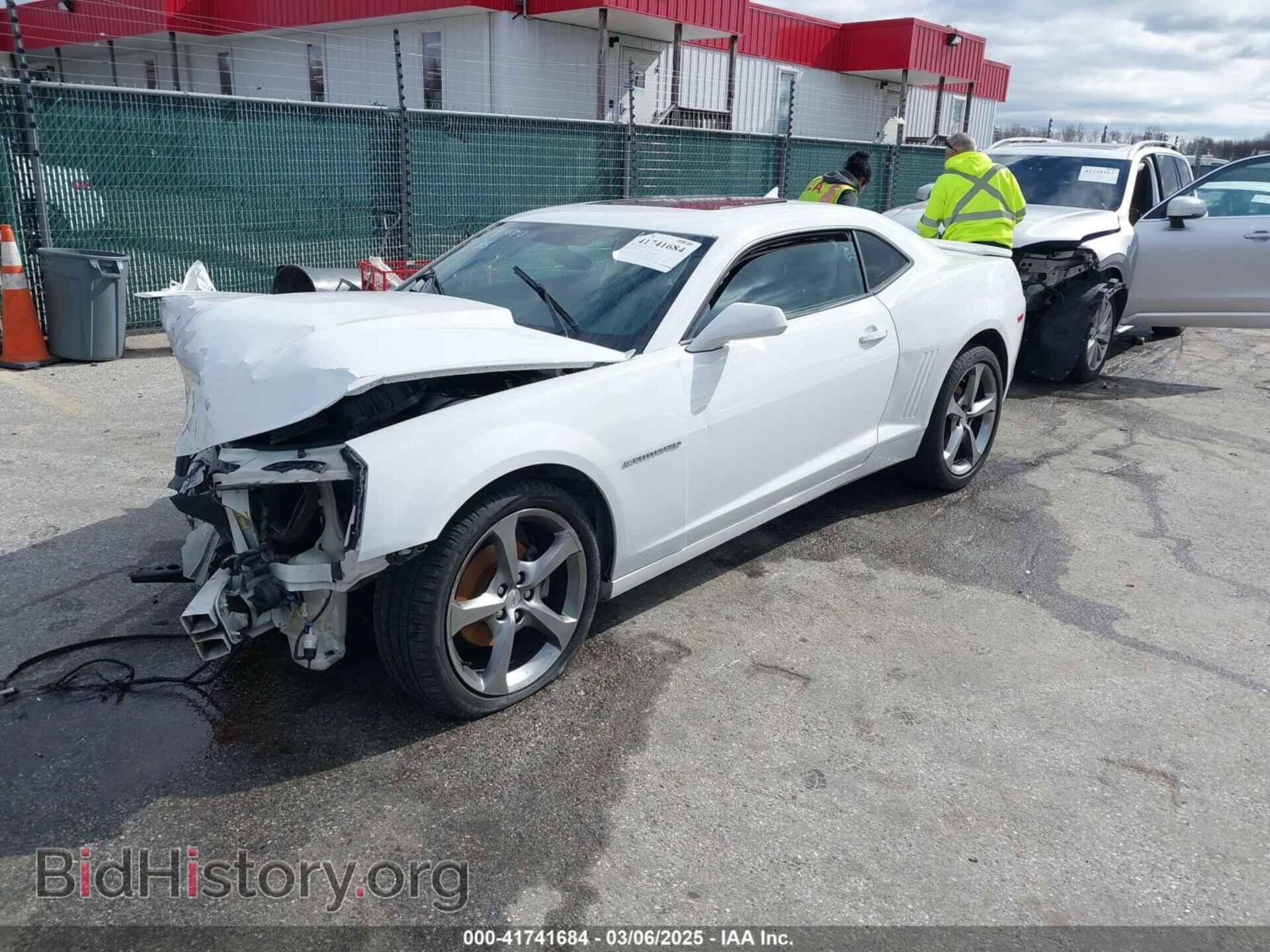 2014 CHEVROLET CAMARO - VIN: 2G1FB1E36E9267615 - Фото 2
