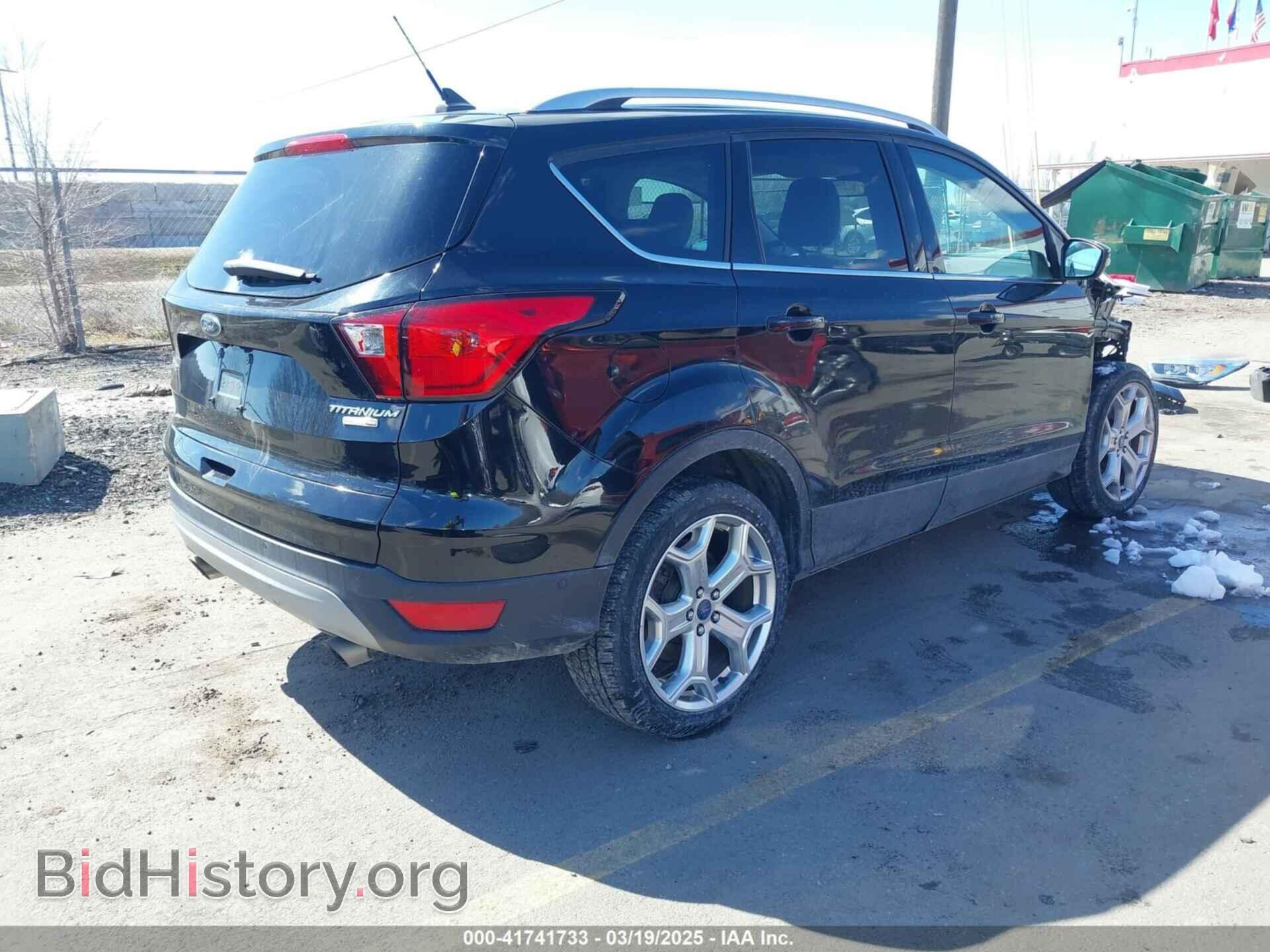 2019 FORD ESCAPE - VIN: 1FMCU9J99KUC44157 - Фото 4