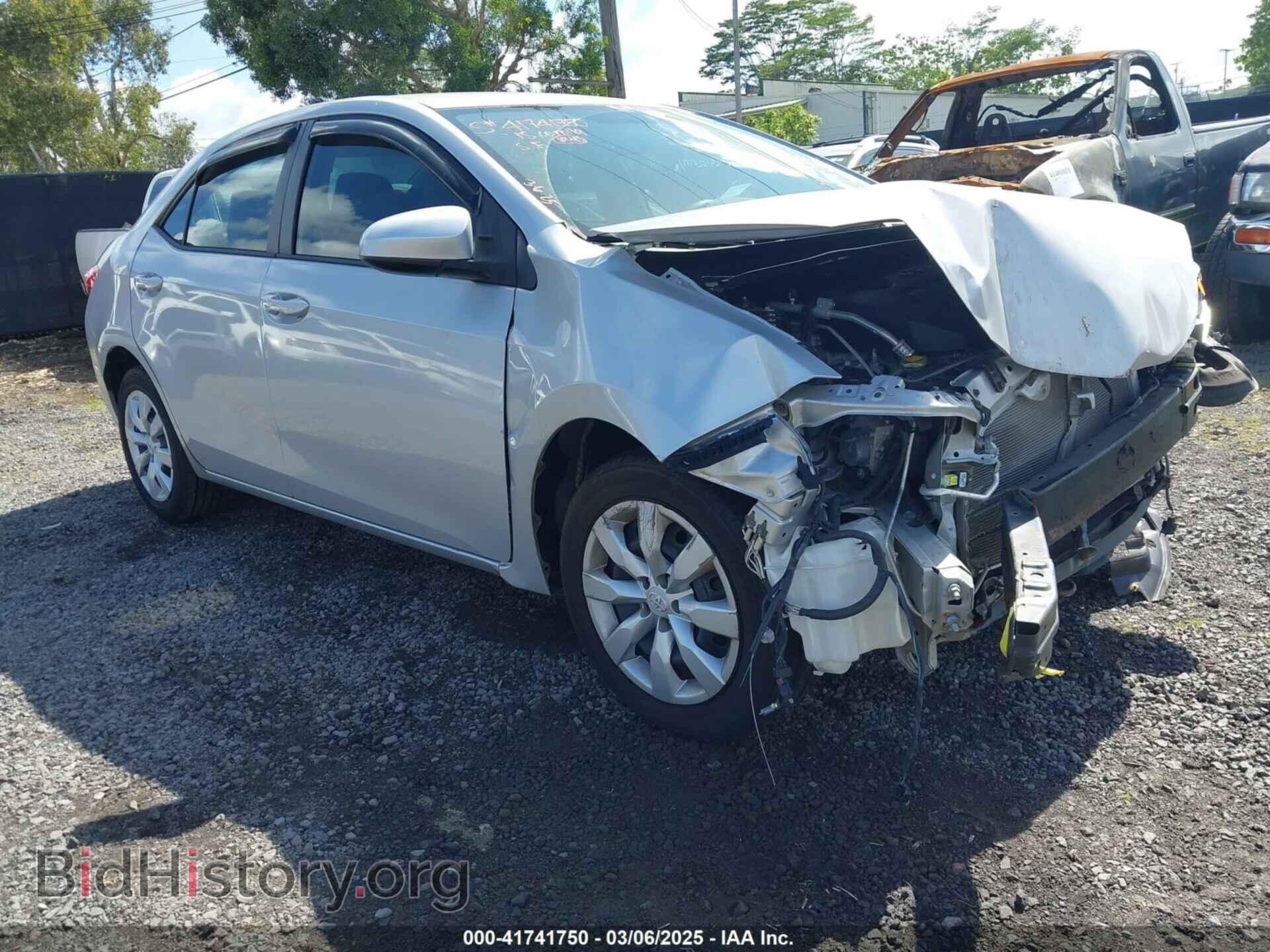 Photo 5YFBURHE9FP198237 - TOYOTA COROLLA 2015