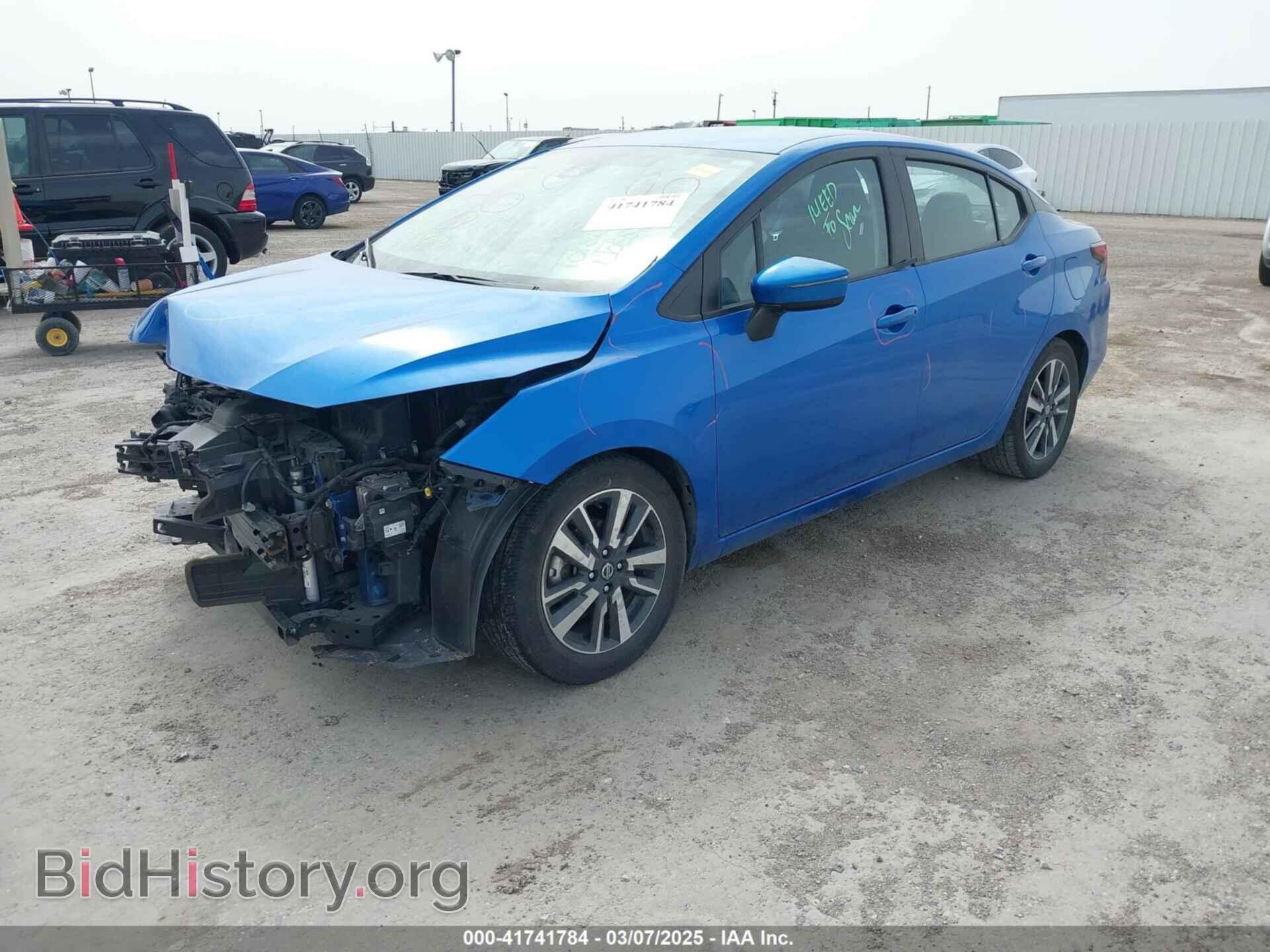 2021 NISSAN VERSA - VIN: 3N1CN8EV0ML872935 - Фото 2