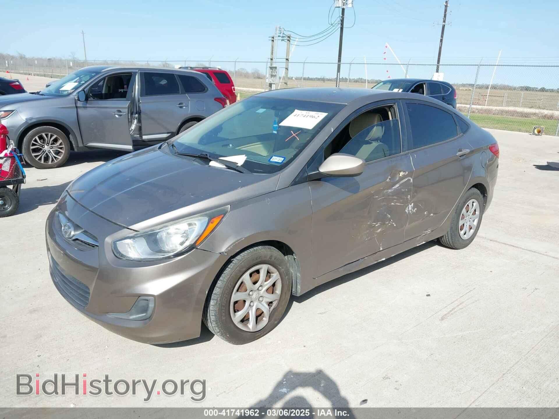 2013 HYUNDAI ACCENT - VIN: KMHCT4AE6DU539285 - Фото 2