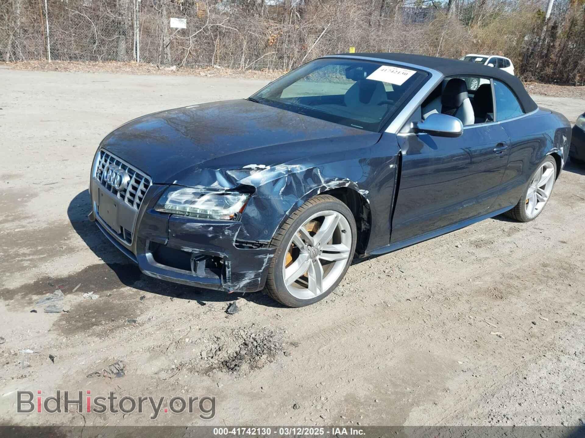 2012 AUDI S5 - VIN: WAUCGAFH4CN004360 - Фото 2