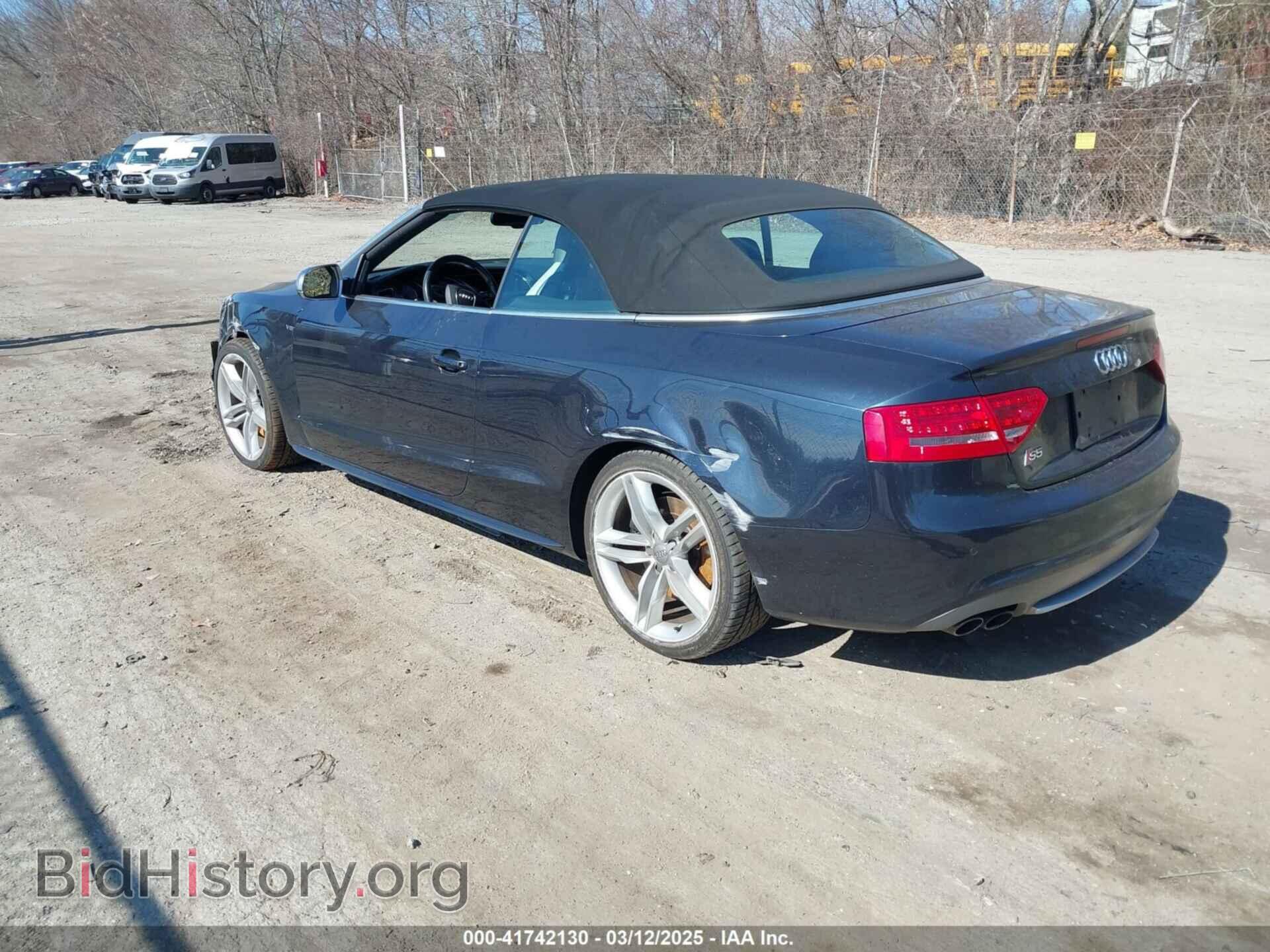 2012 AUDI S5 - VIN: WAUCGAFH4CN004360 - Фото 3