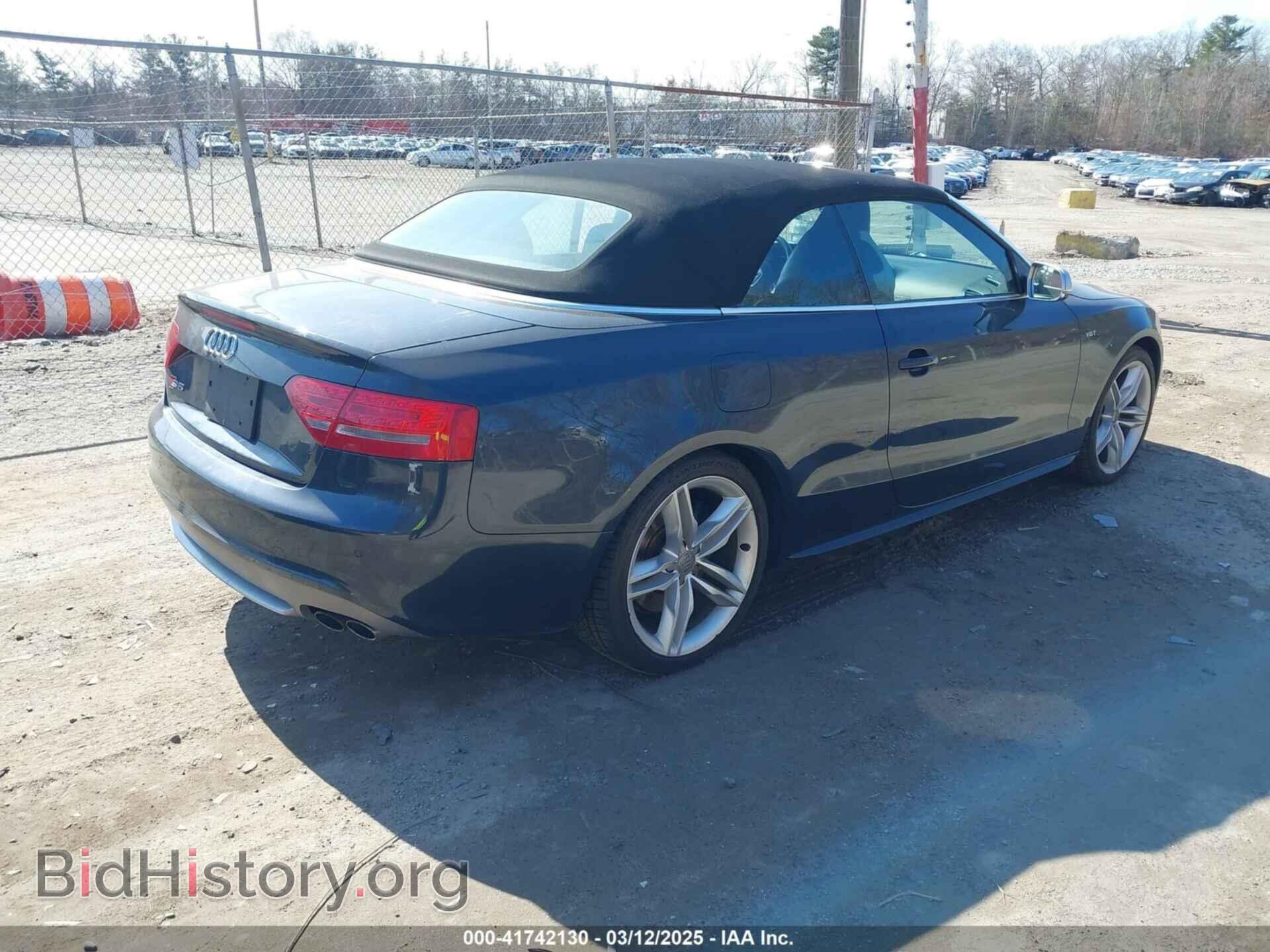 2012 AUDI S5 - VIN: WAUCGAFH4CN004360 - Фото 4