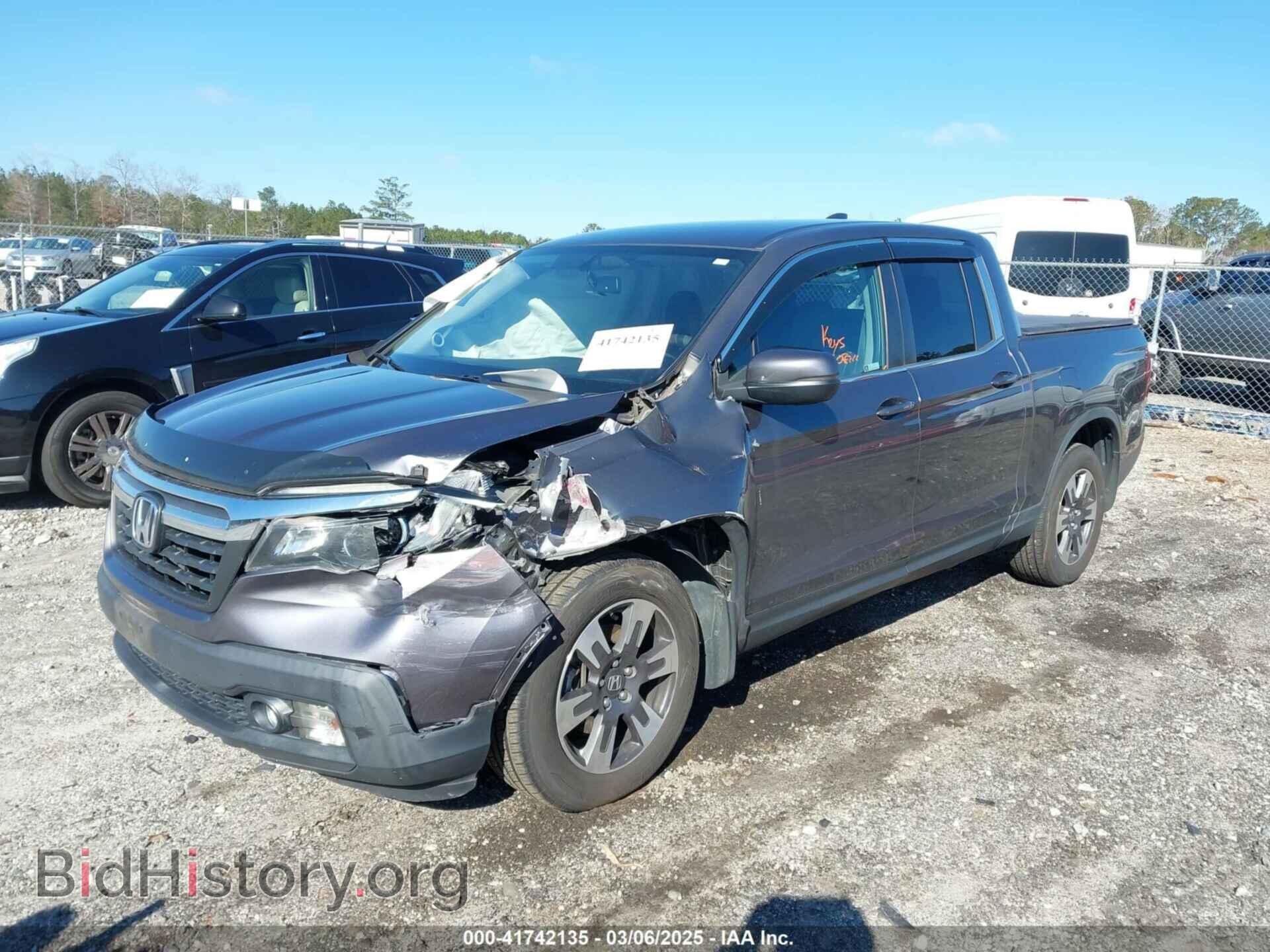 2018 HONDA RIDGELINE - VIN: 5FPYK2F65JB001451 - Фото 2
