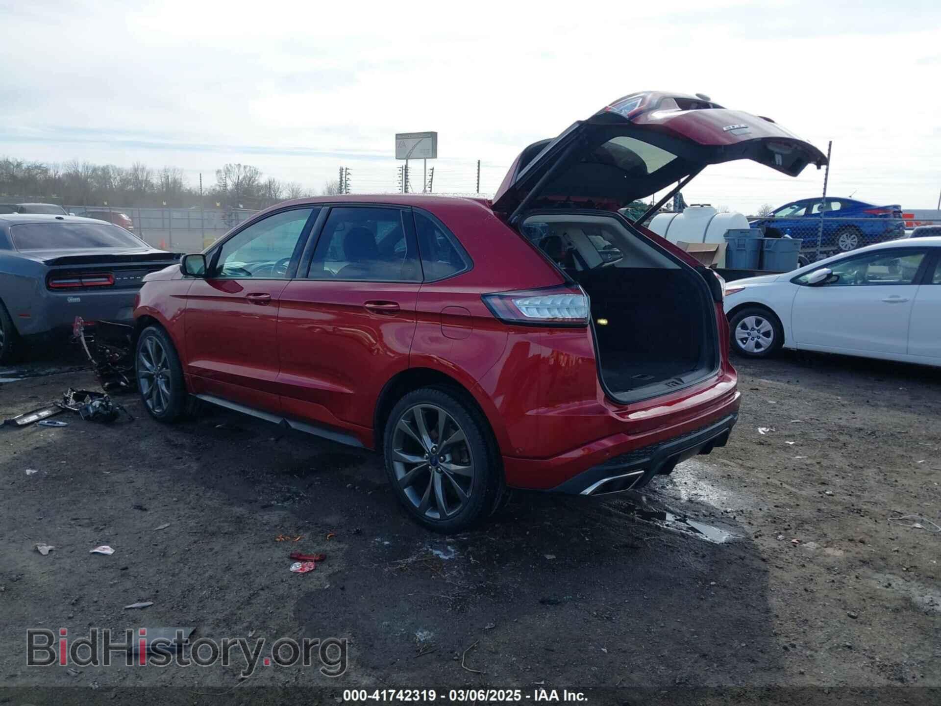 2016 FORD EDGE - VIN: 2FMPK4APXGBC04319 - Фото 3