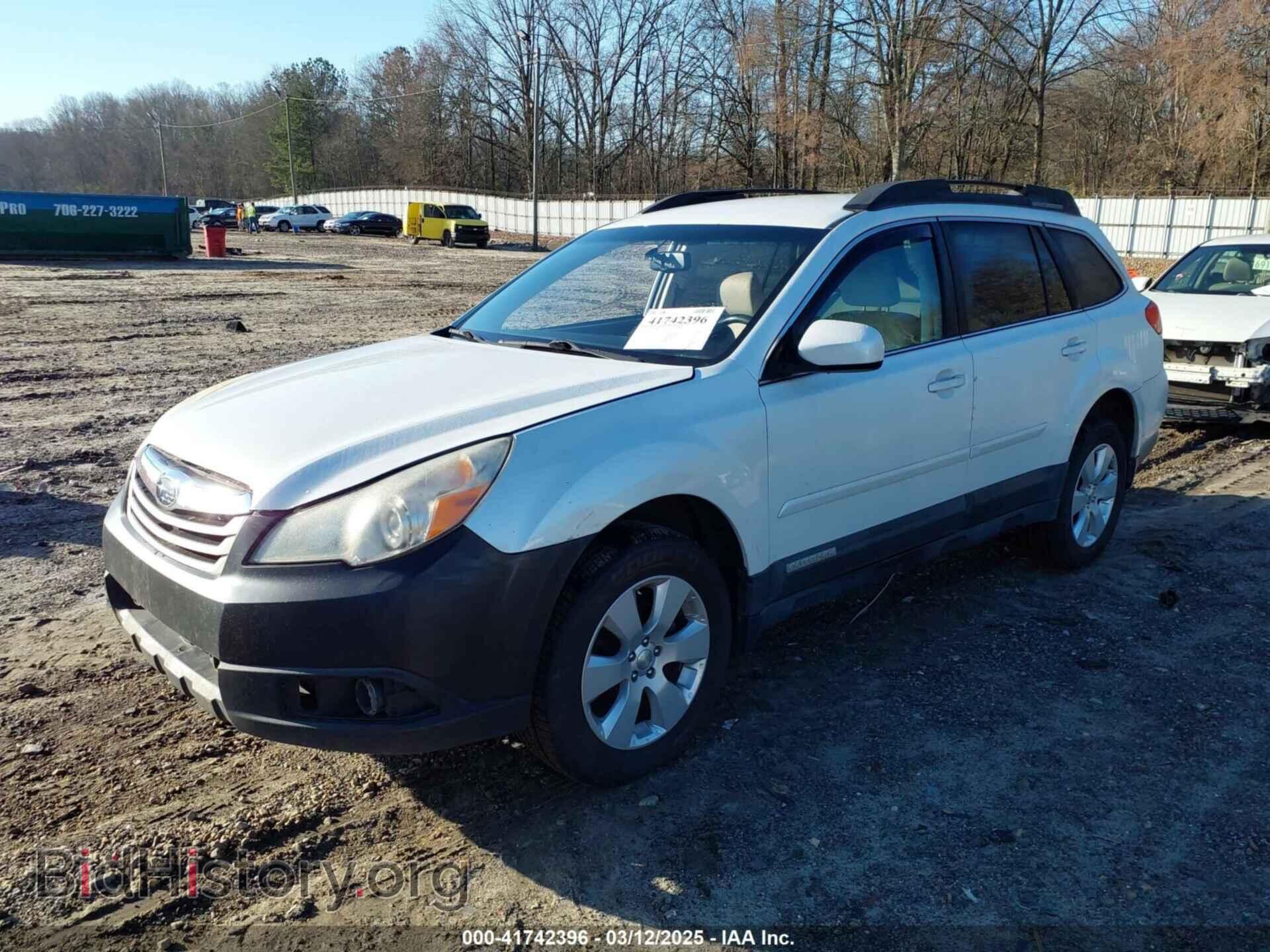 2012 SUBARU OUTBACK - VIN: 4S4BRCCC3C1215095 - Фото 2