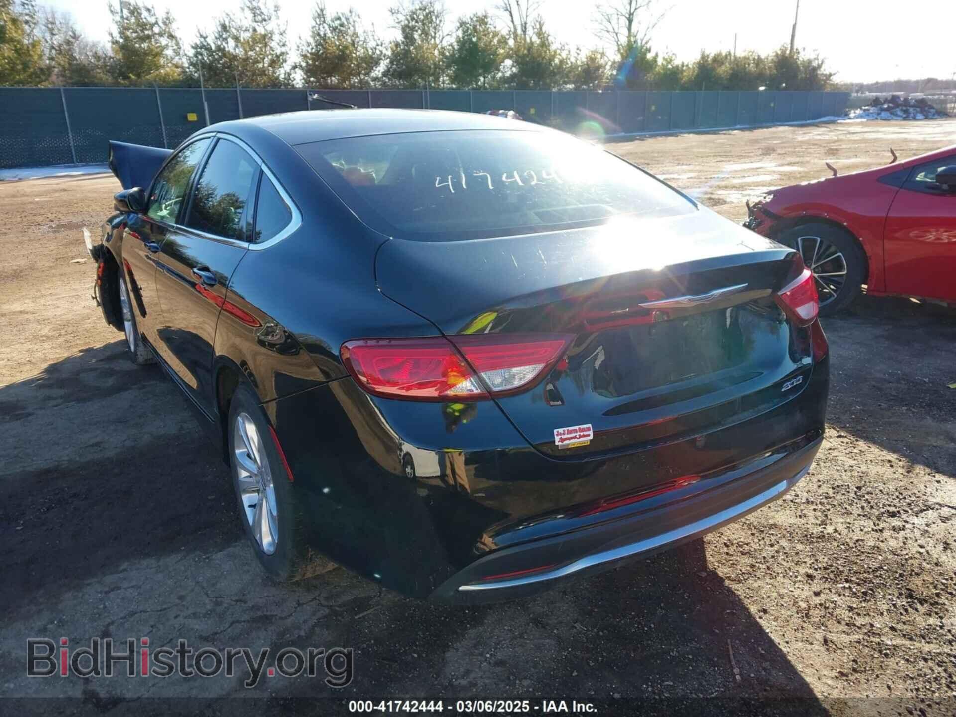 2016 CHRYSLER 200 - VIN: 1C3CCCAB0GN185626 - Фото 3