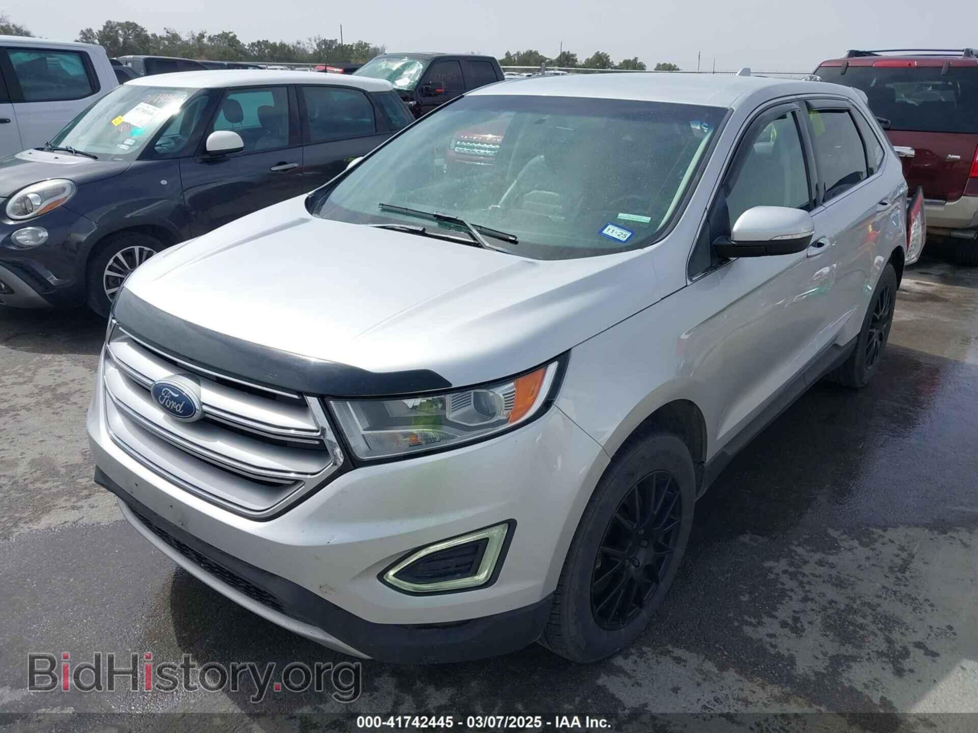 2015 FORD EDGE - VIN: 2FMTK4J80FBB17390 - Photo 2