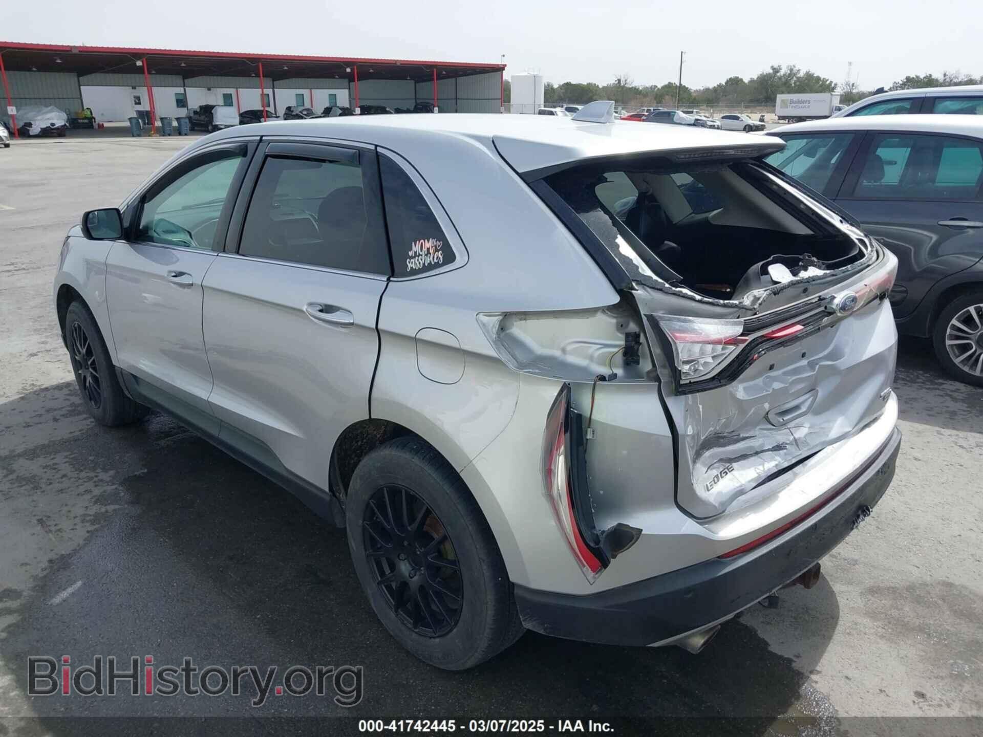 2015 FORD EDGE - VIN: 2FMTK4J80FBB17390 - Photo 3