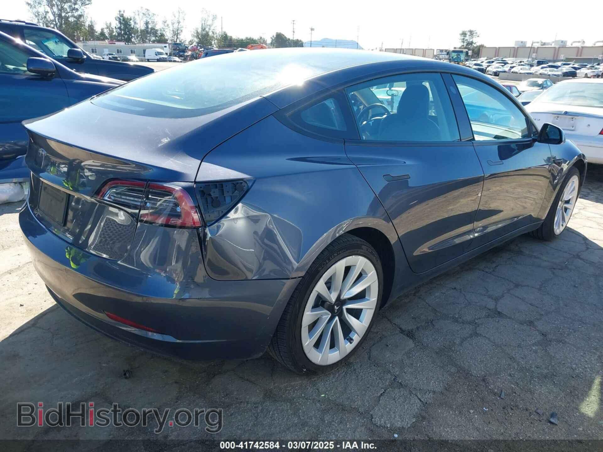 2022 TESLA MODEL 3 - VIN: 5YJ3E1EA8NF241691 - Фото 4
