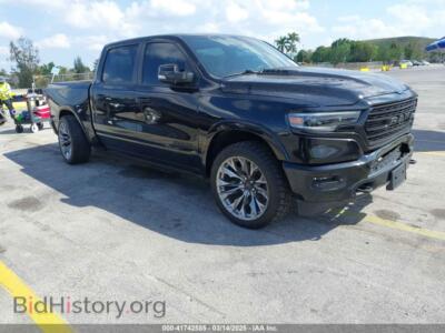 2020 RAM 1500 Limited 4X4 5'7 Box, black — VIN 1C6SRFHT6LN213906, IAAI
