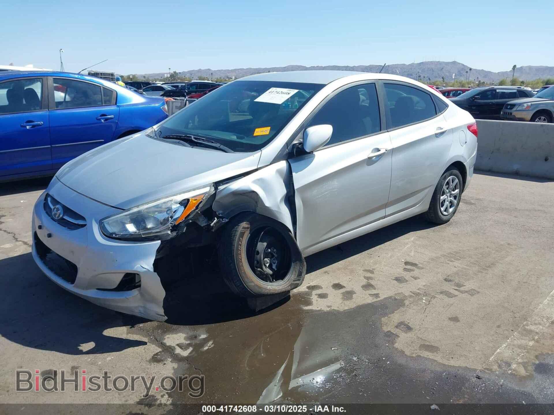 2015 HYUNDAI ACCENT - VIN: KMHCT4AE3FU929893 - Фото 2
