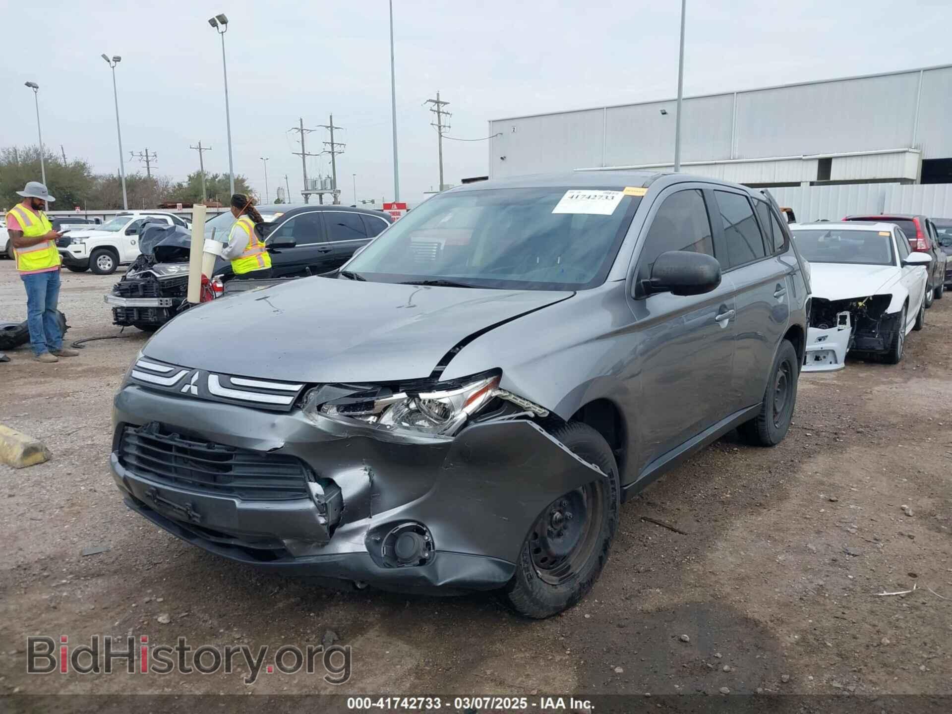 2014 MITSUBISHI OUTLANDER - VIN: JA4AD2A35EZ010257 - Фото 2