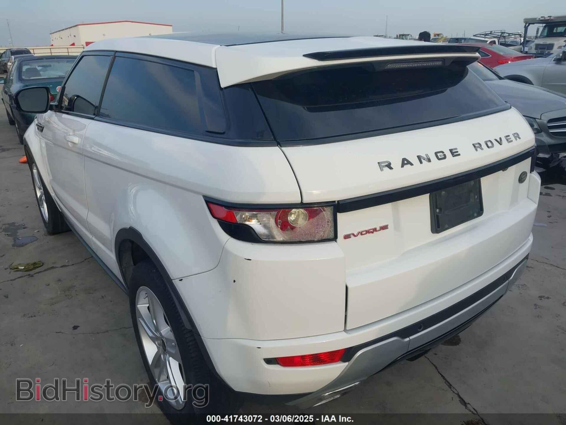 2012 LAND ROVER RANGE ROVER EVOQUE - VIN: SALVT1BG7CH654814 - Фото 3