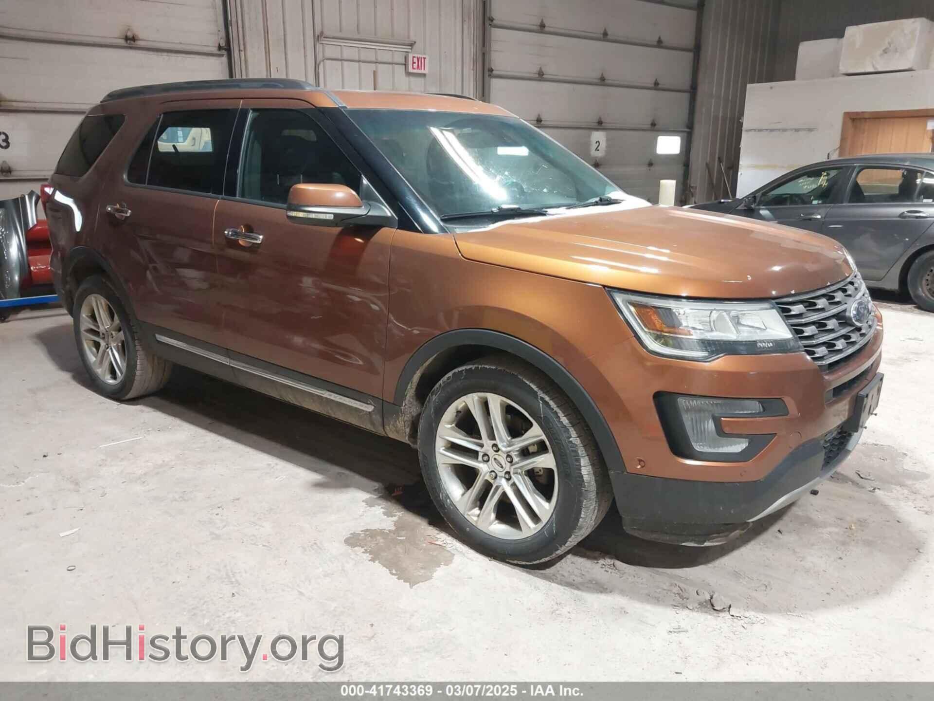Фотография 1FM5K8F82HGA38727 - FORD EXPLORER 2017