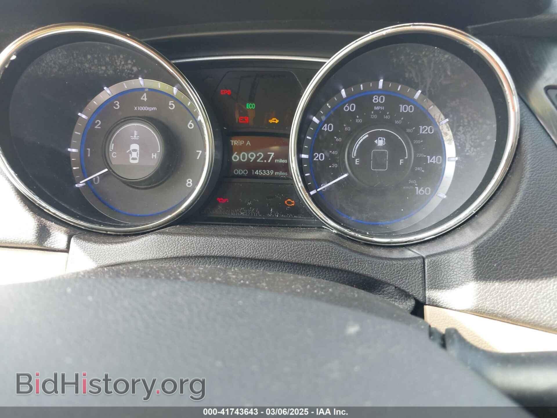 2012 HYUNDAI SONATA - VIN: 5NPEC4AC7CH347068 - Фото 7