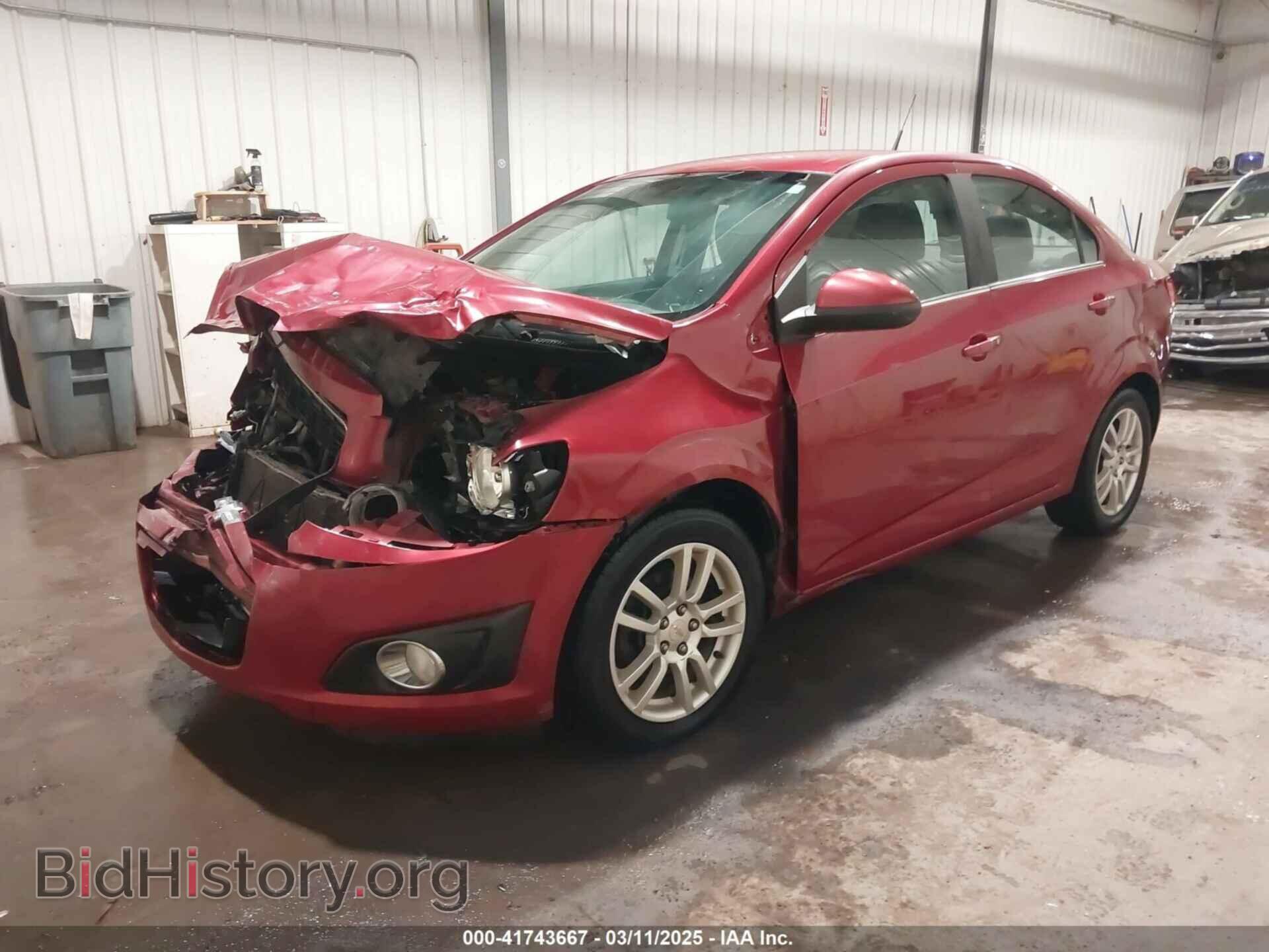 2012 CHEVROLET SONIC - VIN: 1G1JC5SH7C4150737 - Фото 2