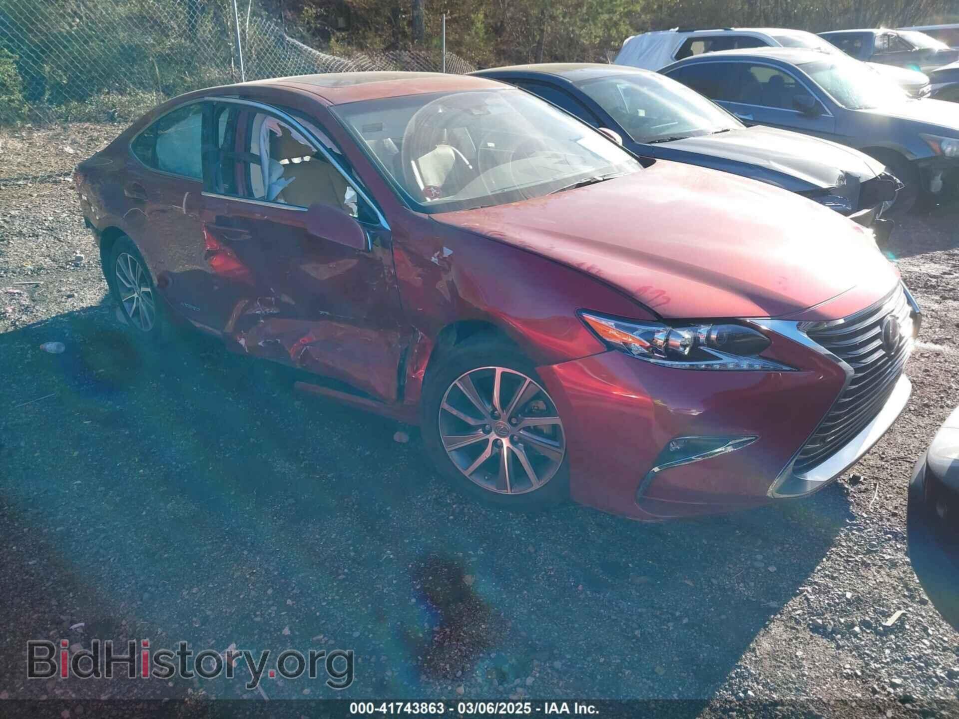 Photo JTHBW1GG1H2147877 - LEXUS ES 2017