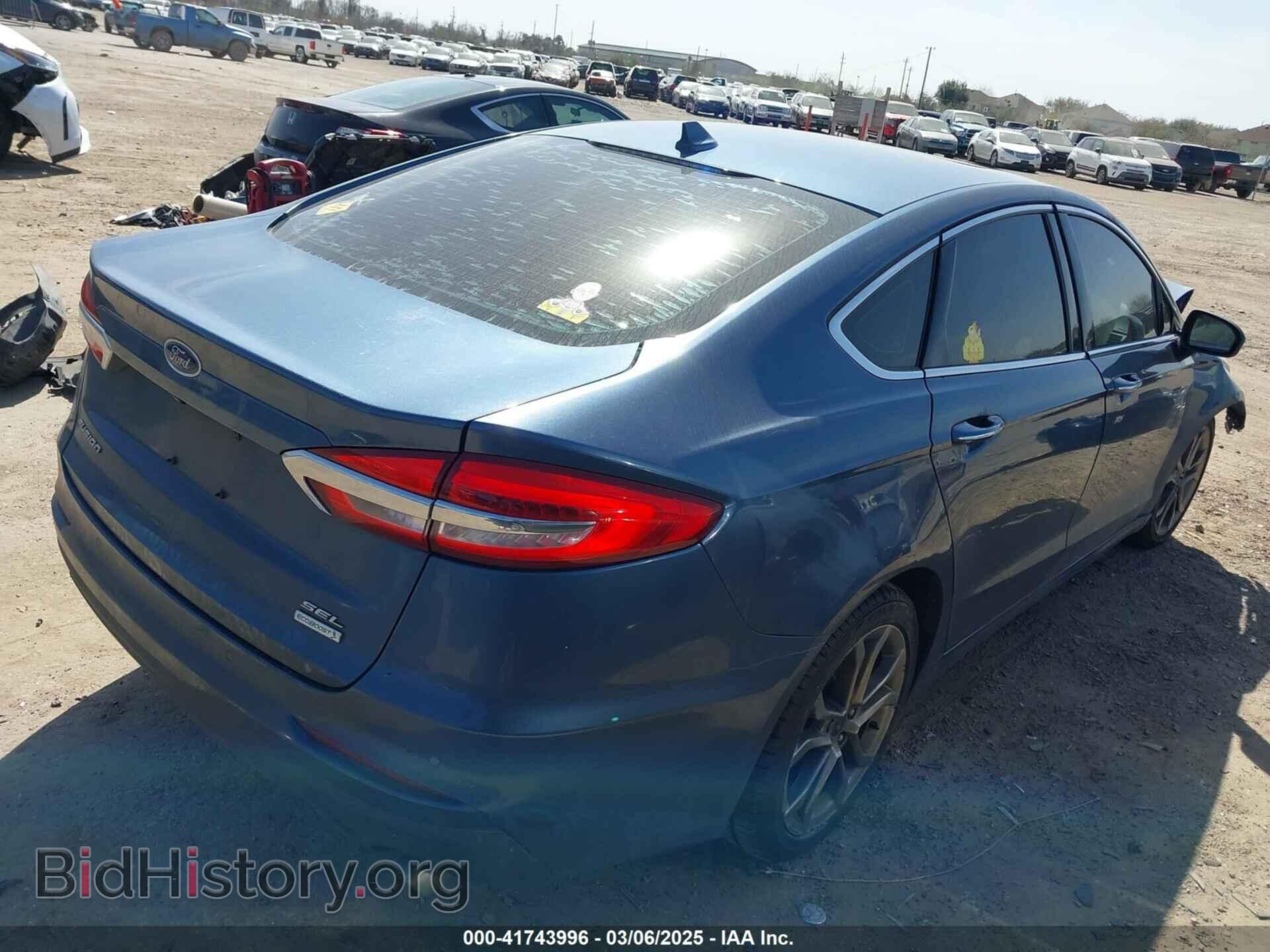 2019 FORD FUSION - VIN: 3FA6P0CD8KR265228 - Фото 4
