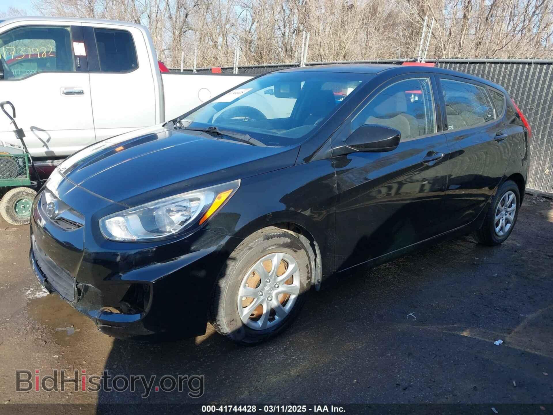 2013 HYUNDAI ACCENT - VIN: KMHCT5AE6DU128989 - Фото 2