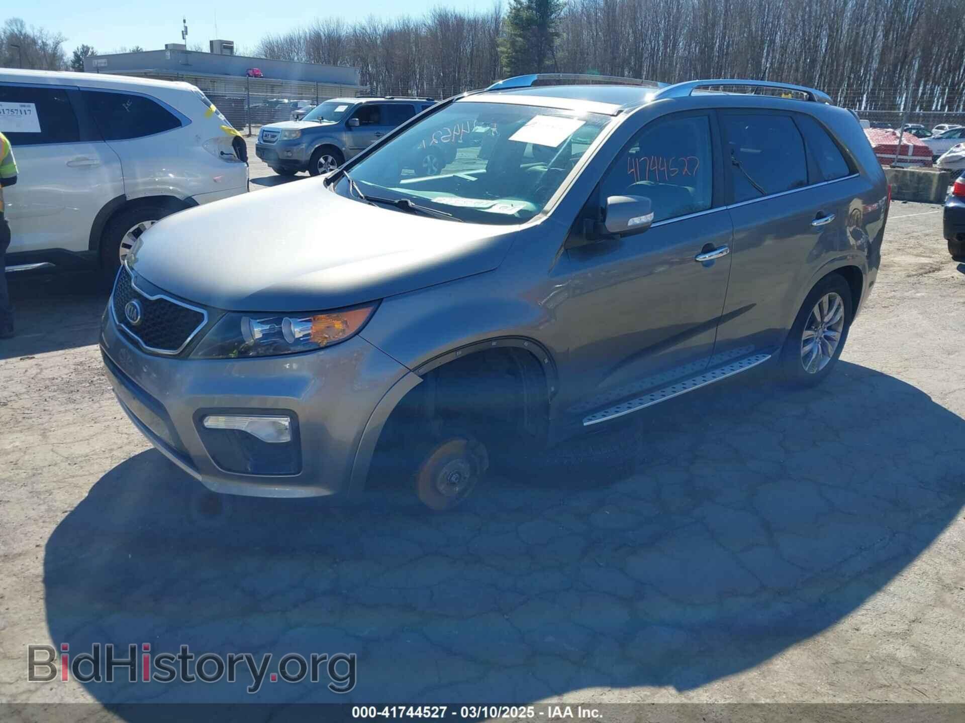 2013 KIA SORENTO - VIN: 5XYKW4A21DG377287 - Фото 2