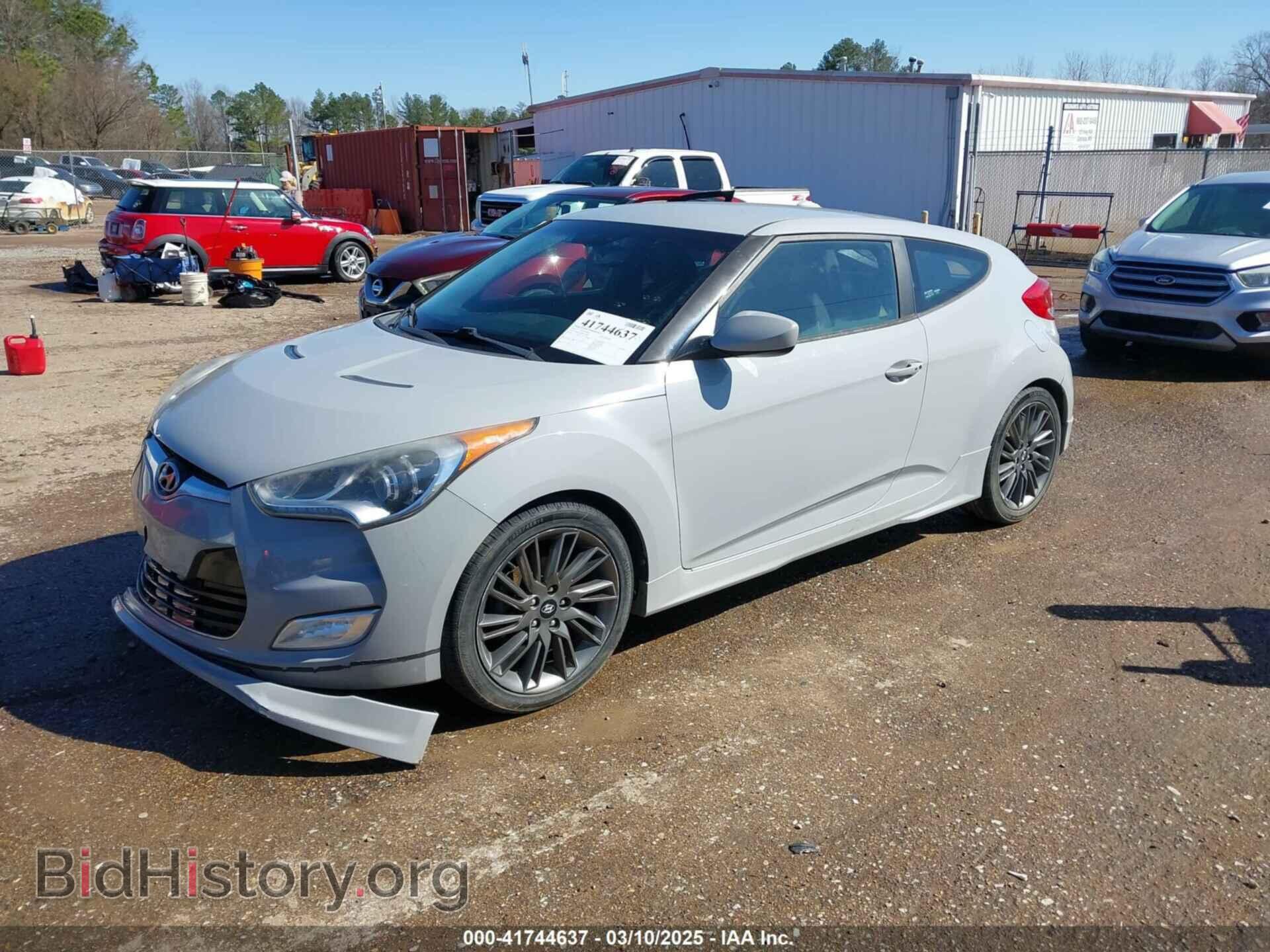 2013 HYUNDAI VELOSTER - VIN: KMHTC6AD8DU153891 - Фото 2