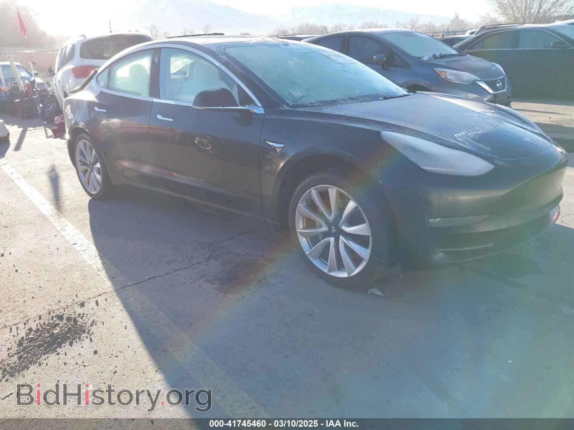 Photo 5YJ3E1EBXKF392147 - TESLA MODEL 3 2019