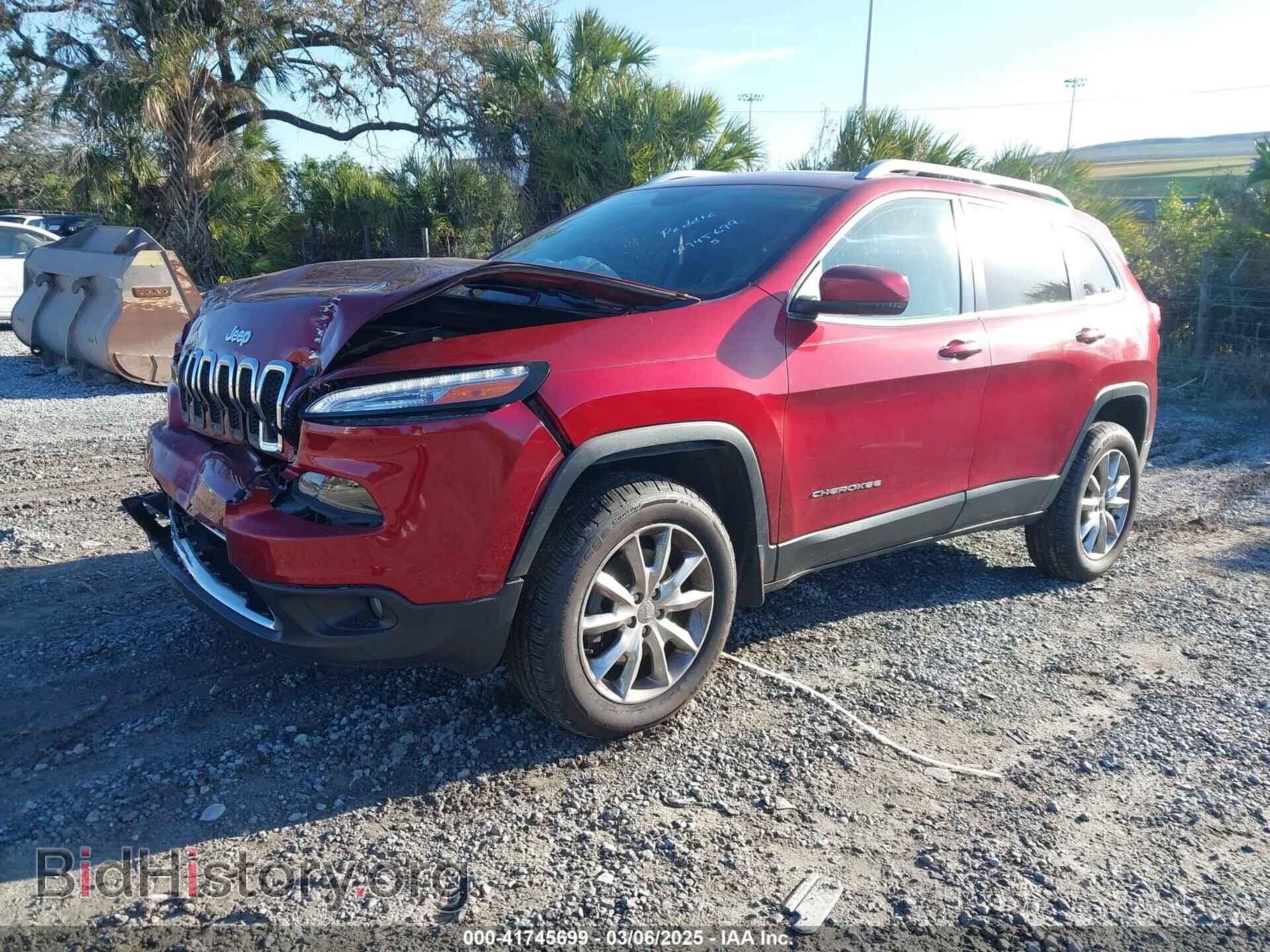 2015 JEEP CHEROKEE - VIN: 1C4PJMDS2FW523024 - Фото 2