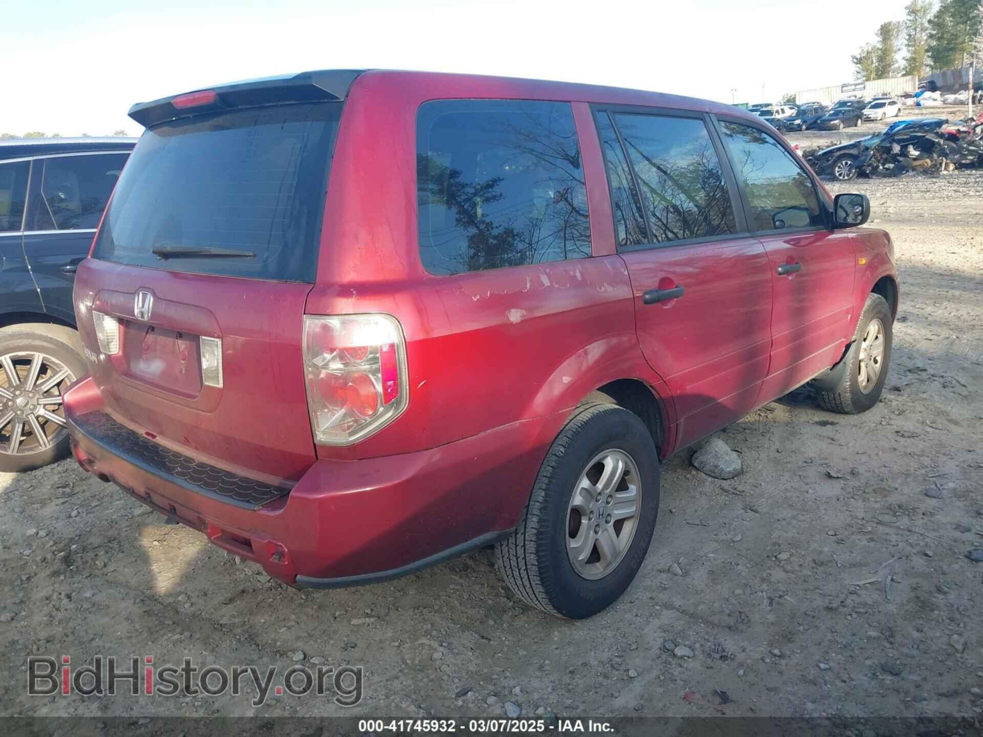 2006 HONDA PILOT - VIN: 5FNYF28186B033106 - Фото 4