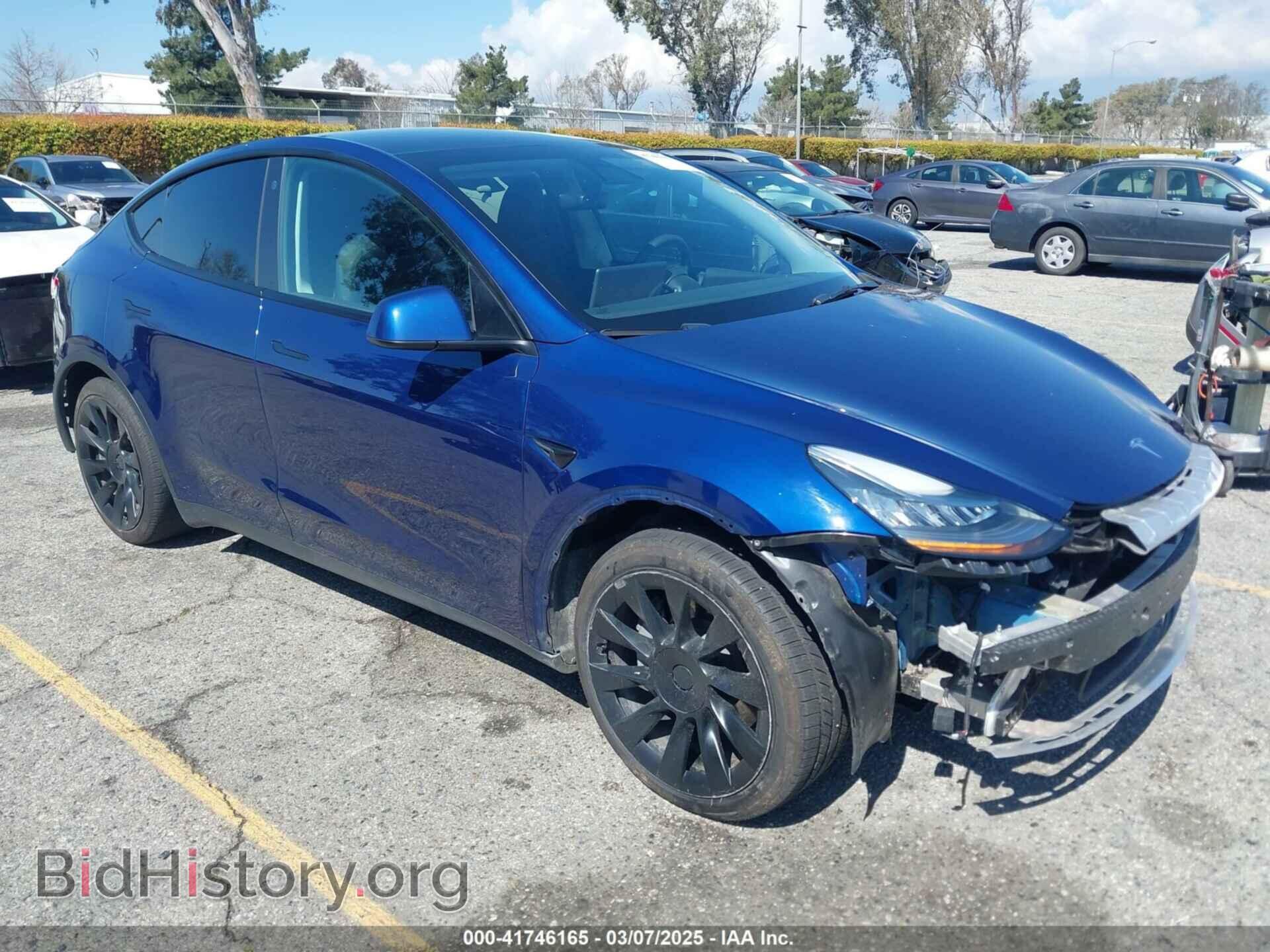 Photo 5YJYGAEE2MF196233 - TESLA MODEL Y 2021