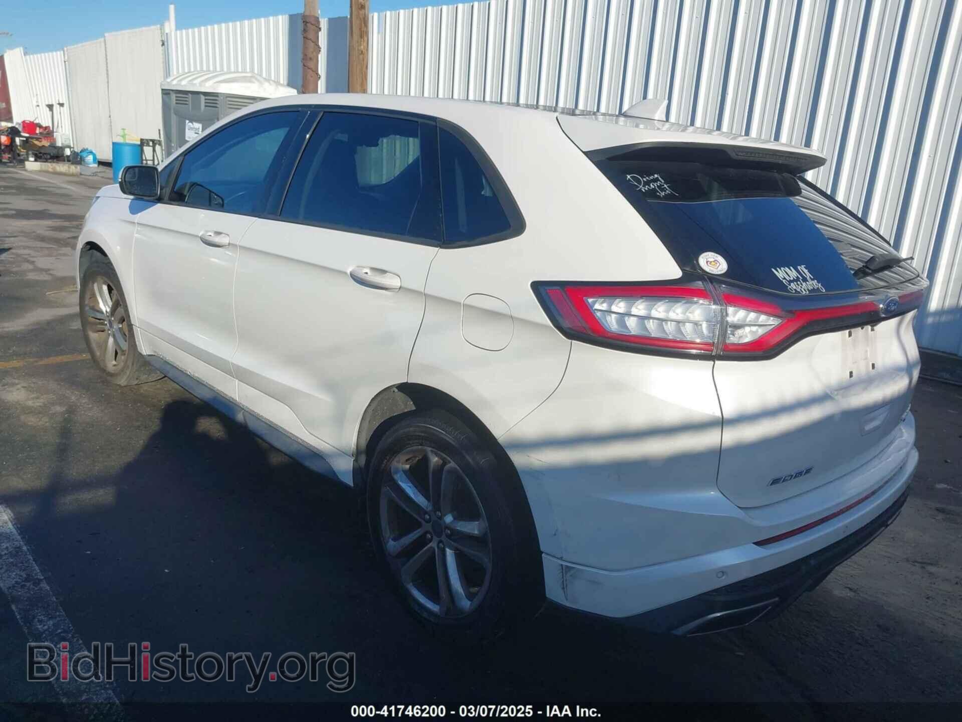 2015 FORD EDGE - VIN: 2FMTK3AP7FBC07573 - Фото 3