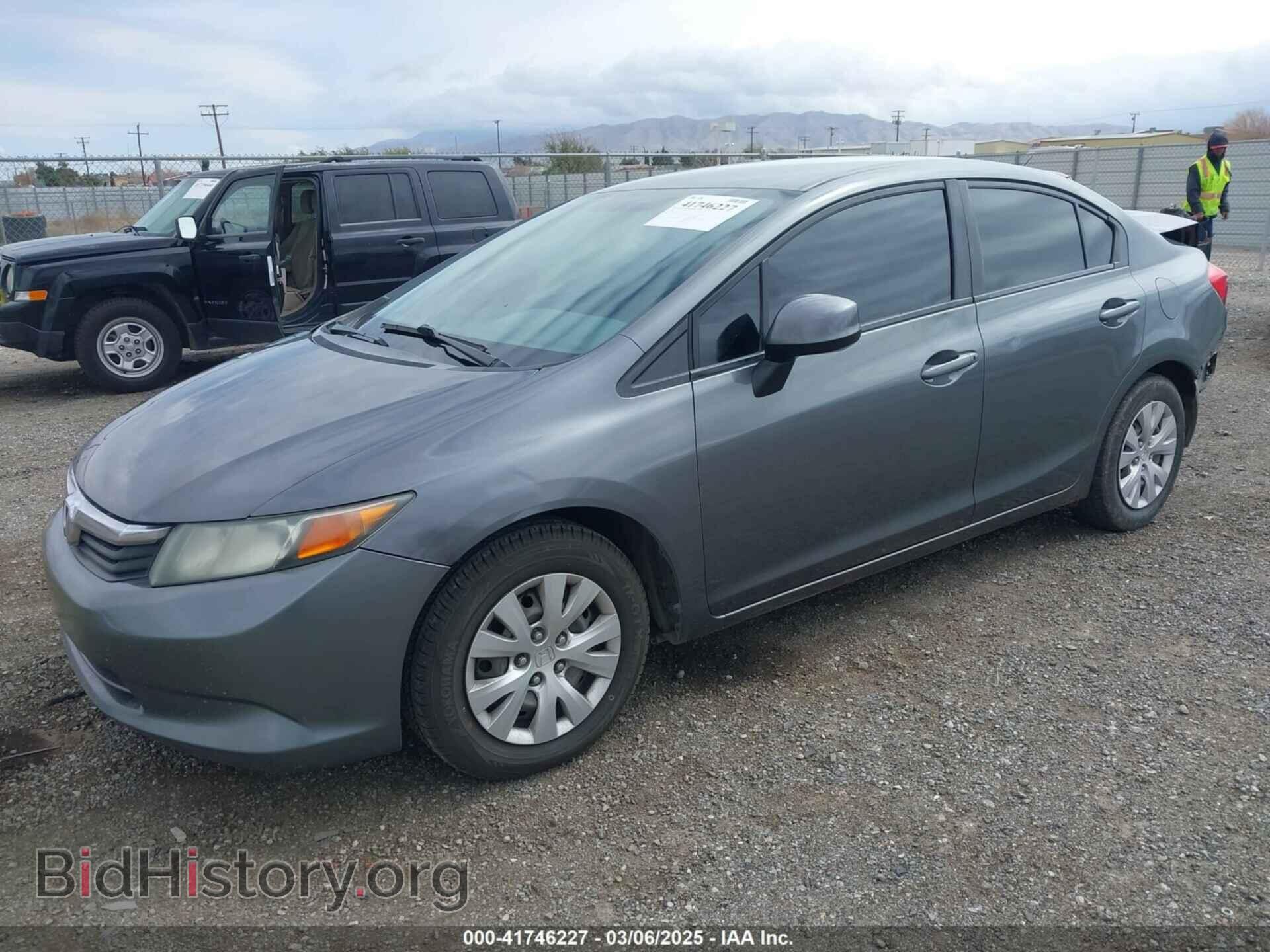 2012 HONDA CIVIC - VIN: 19XFB2F5XCE027317 - Фото 2