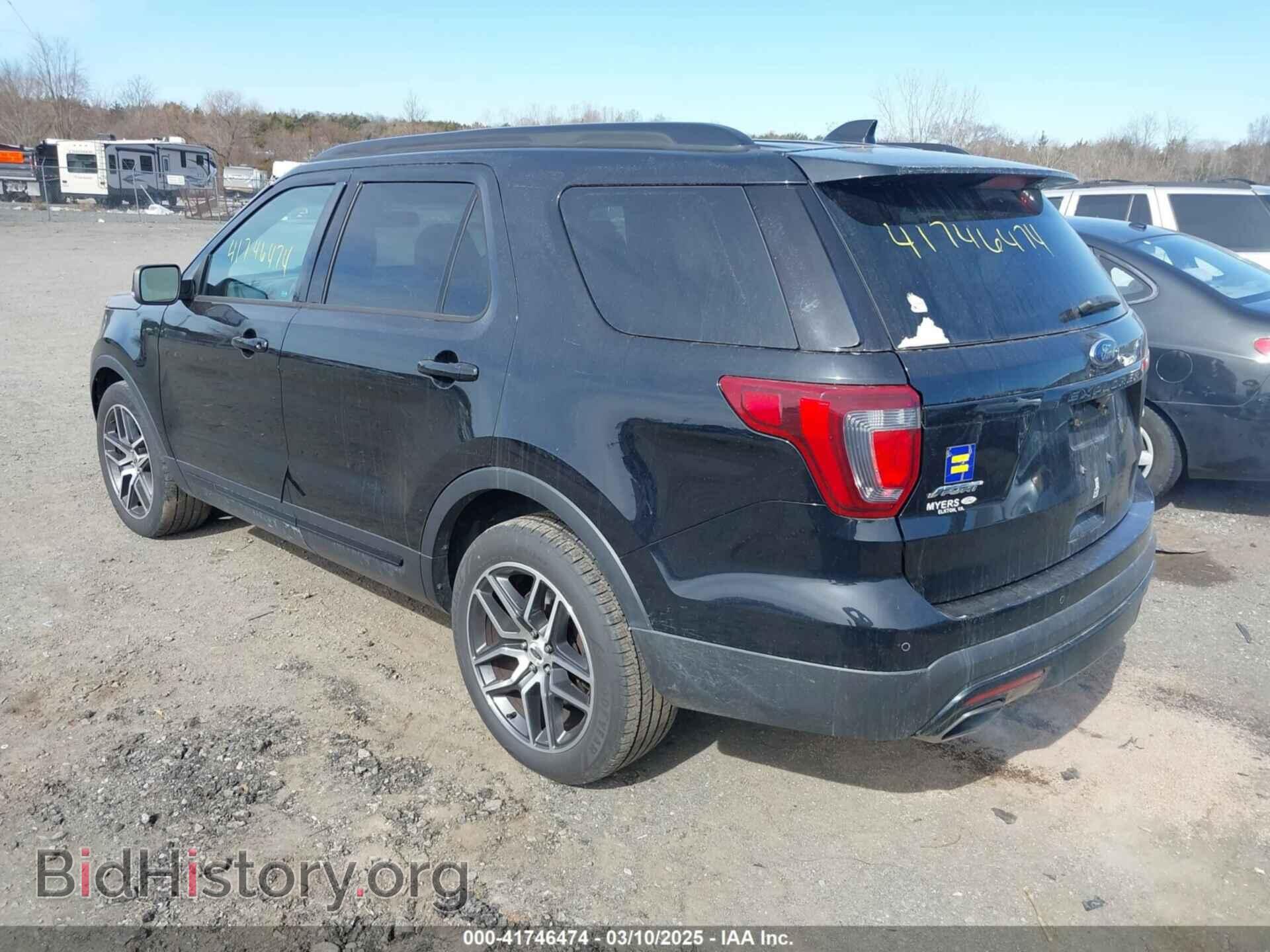 2017 FORD EXPLORER - VIN: 1FM5K8GT4HGA55936 - Фото 3