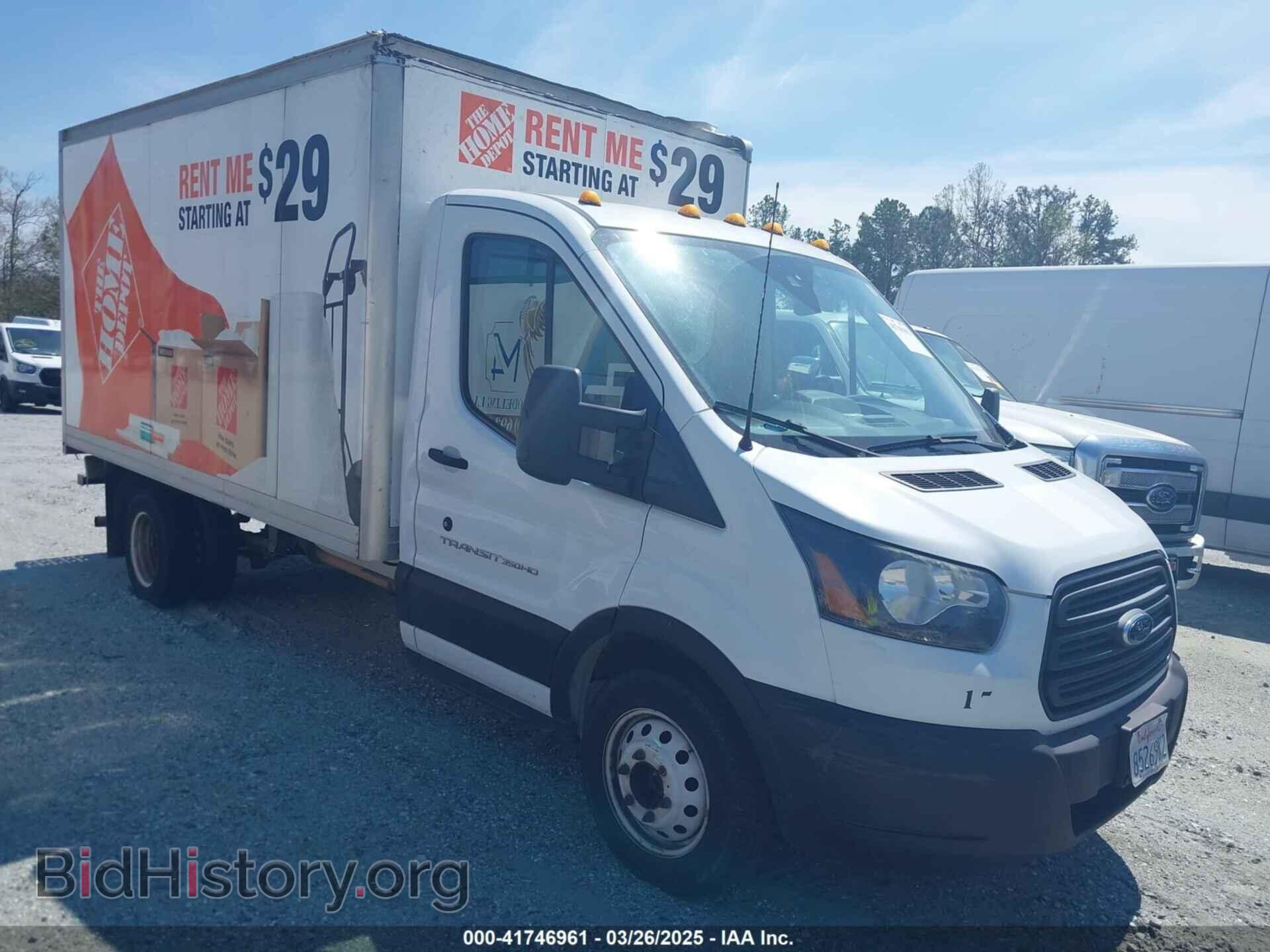 Фотография 1FDBF8ZM5JKA62149 - FORD TRANSIT-350 CAB 2018