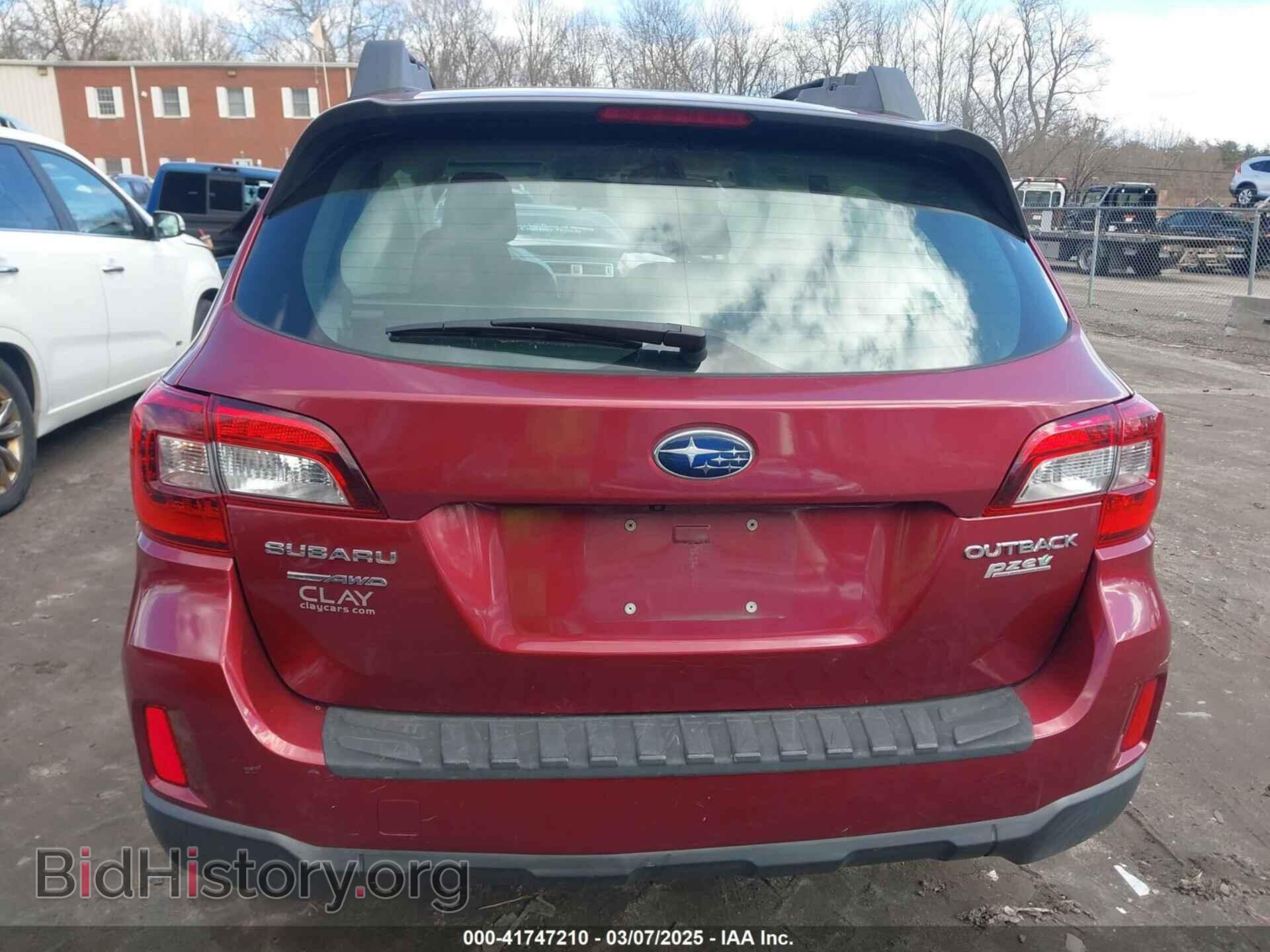 2016 SUBARU OUTBACK - VIN: 4S4BSAAC0G3237173 - Фото 16