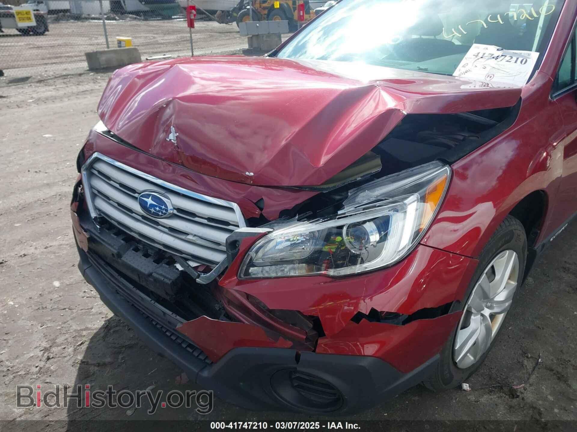 2016 SUBARU OUTBACK - VIN: 4S4BSAAC0G3237173 - Фото 6