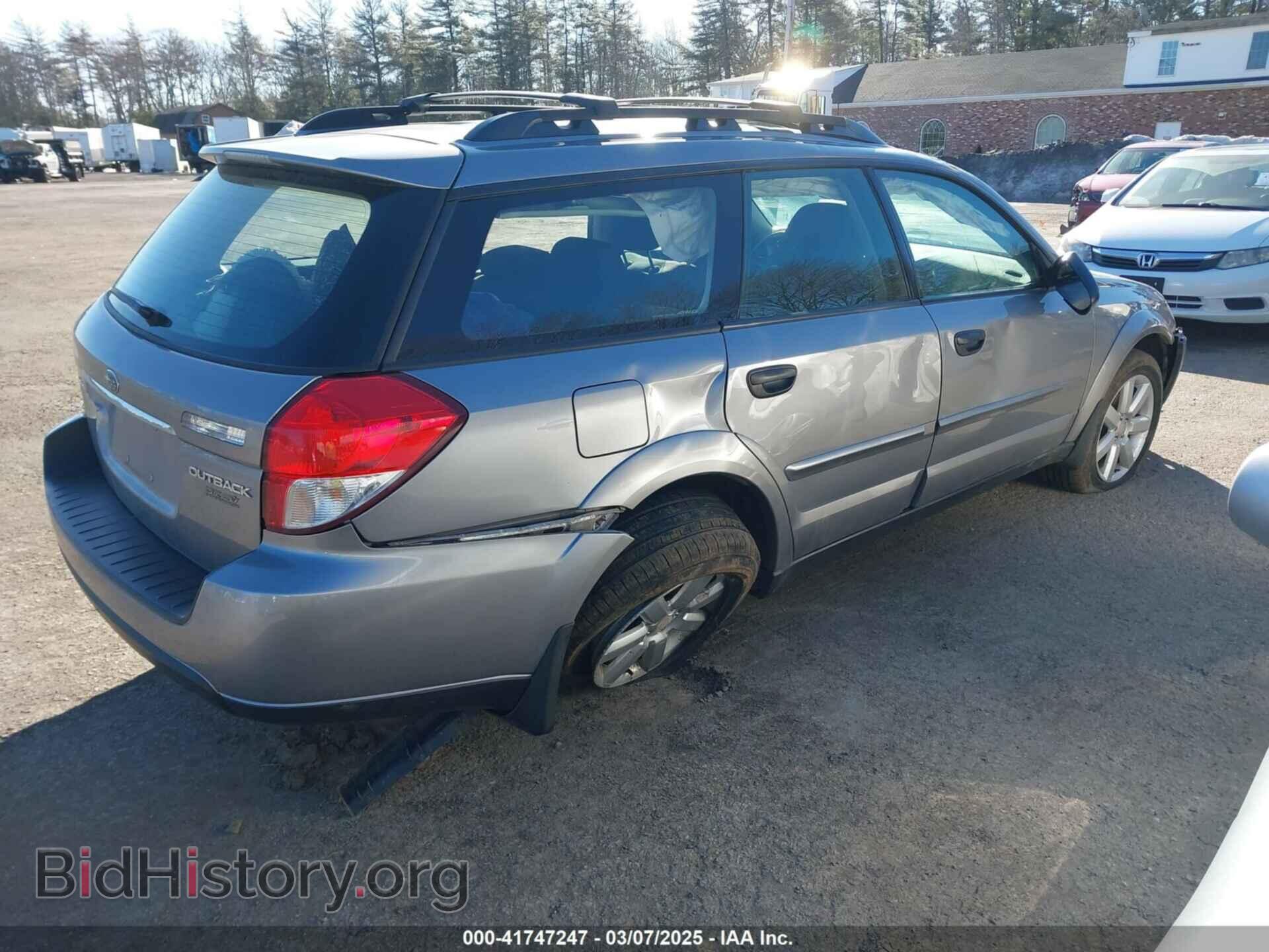 2009 SUBARU OUTBACK - VIN: 4S4BP61C397347841 - Фото 4