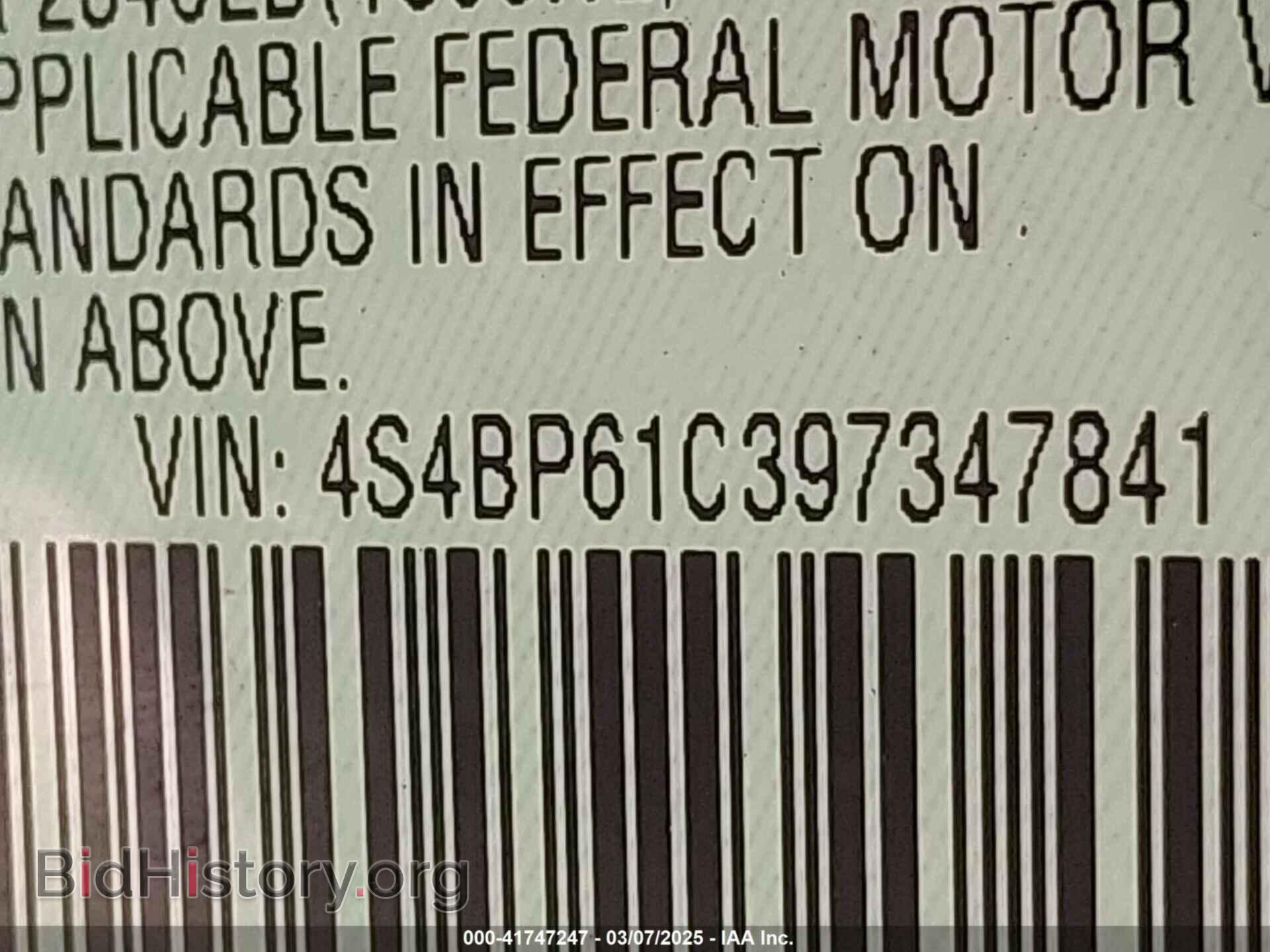 2009 SUBARU OUTBACK - VIN: 4S4BP61C397347841 - Фото 9