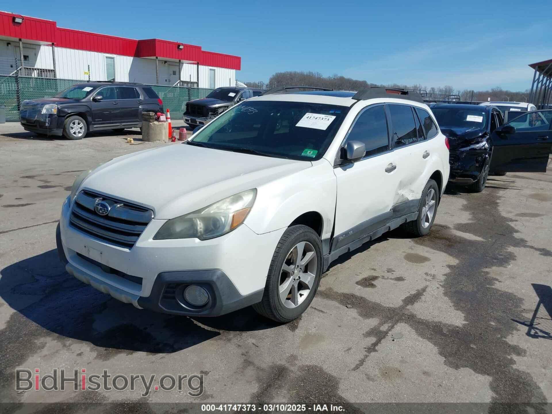 2014 SUBARU OUTBACK - VIN: 4S4BRBPC6E3328048 - Фото 2