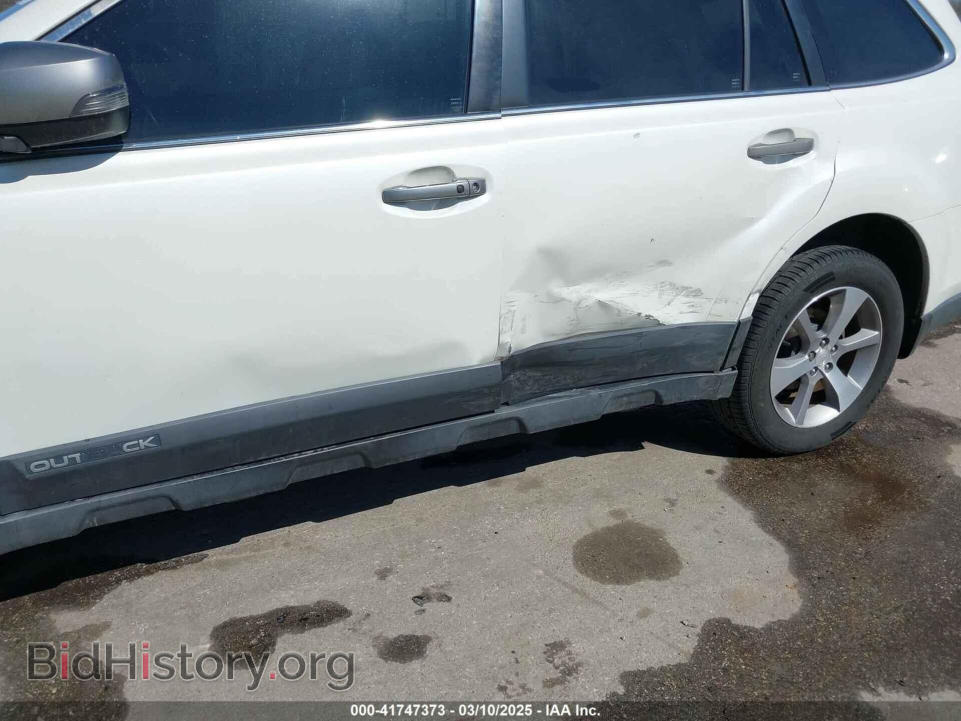 2014 SUBARU OUTBACK - VIN: 4S4BRBPC6E3328048 - Фото 6