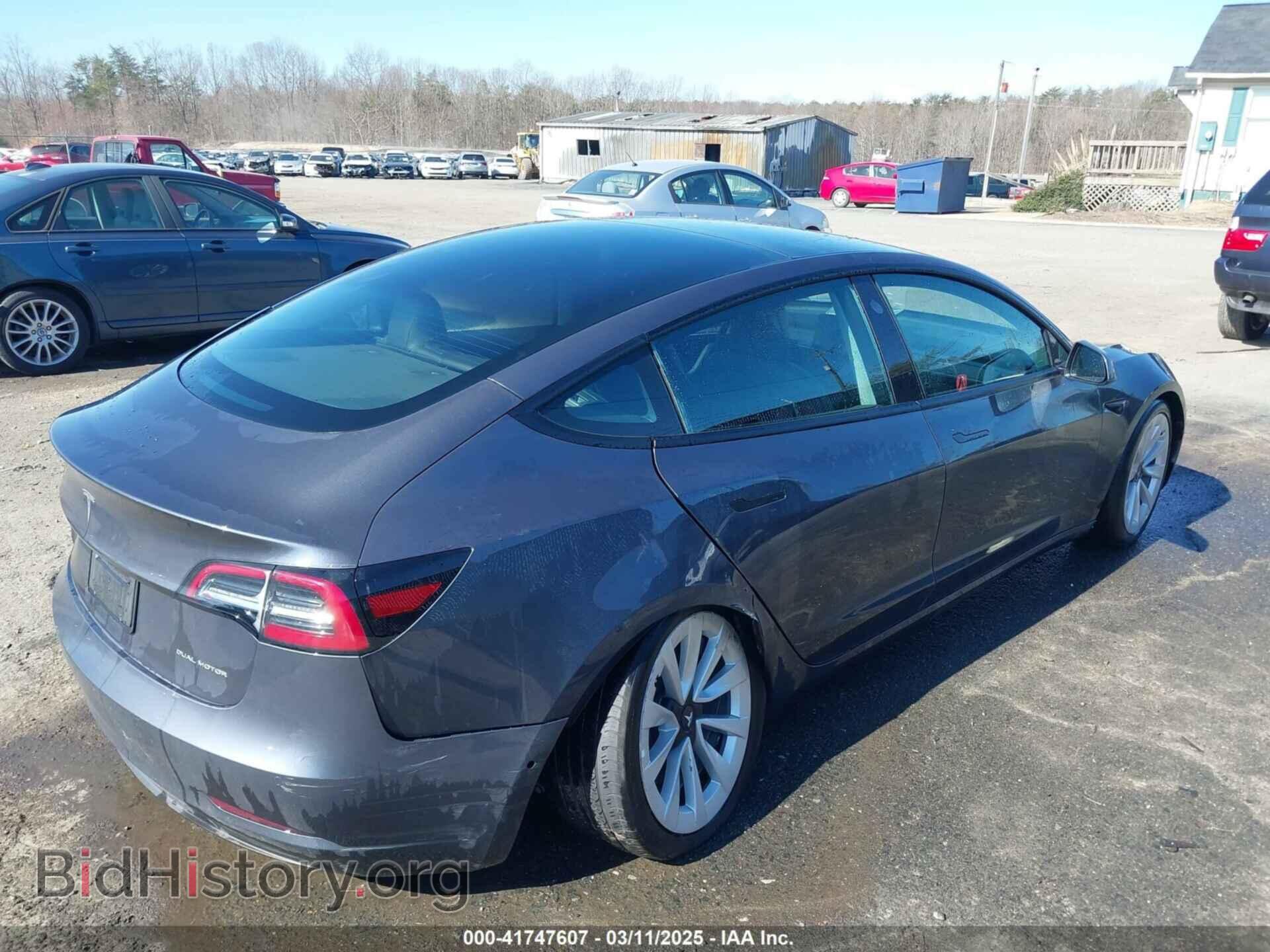 2022 TESLA MODEL 3 - VIN: 5YJ3E1EB8NF110401 - Фото 4