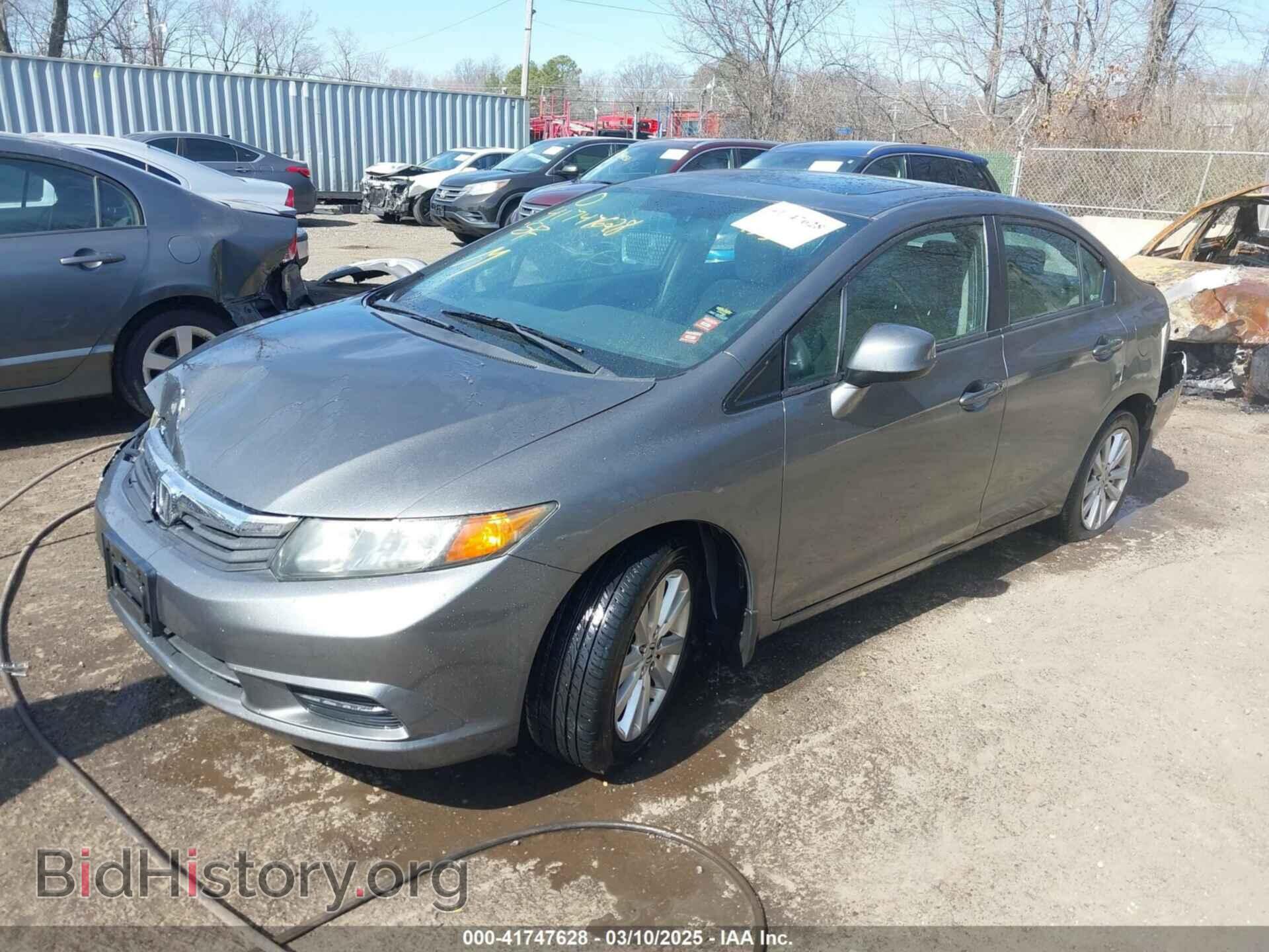 2012 HONDA CIVIC - VIN: 19XFB2F82CE315584 - Фото 2