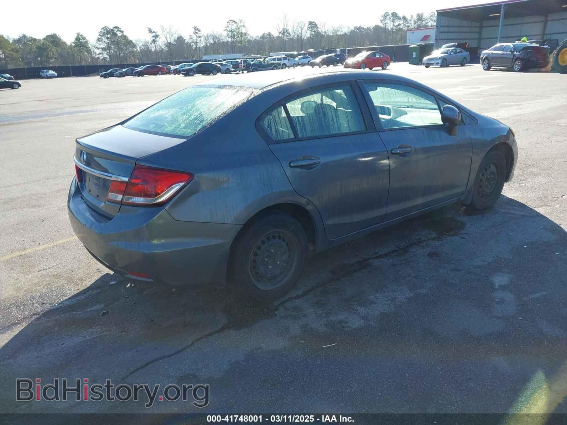 2013 HONDA CIVIC - VIN: 19XFB2F53DE007640 - Фото 4