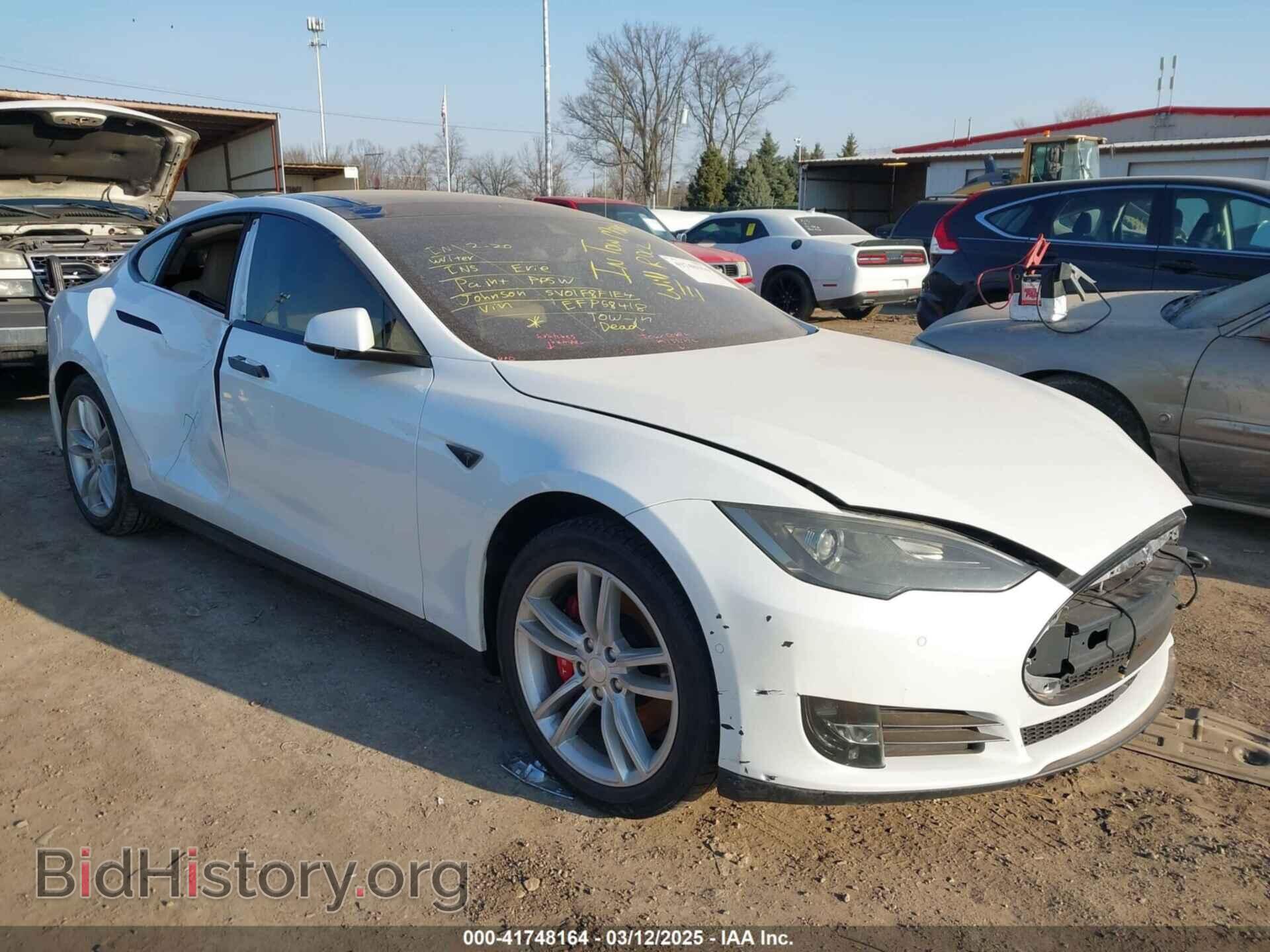 Photo 5YJSA1H17EFP58418 - TESLA MODEL S 2014