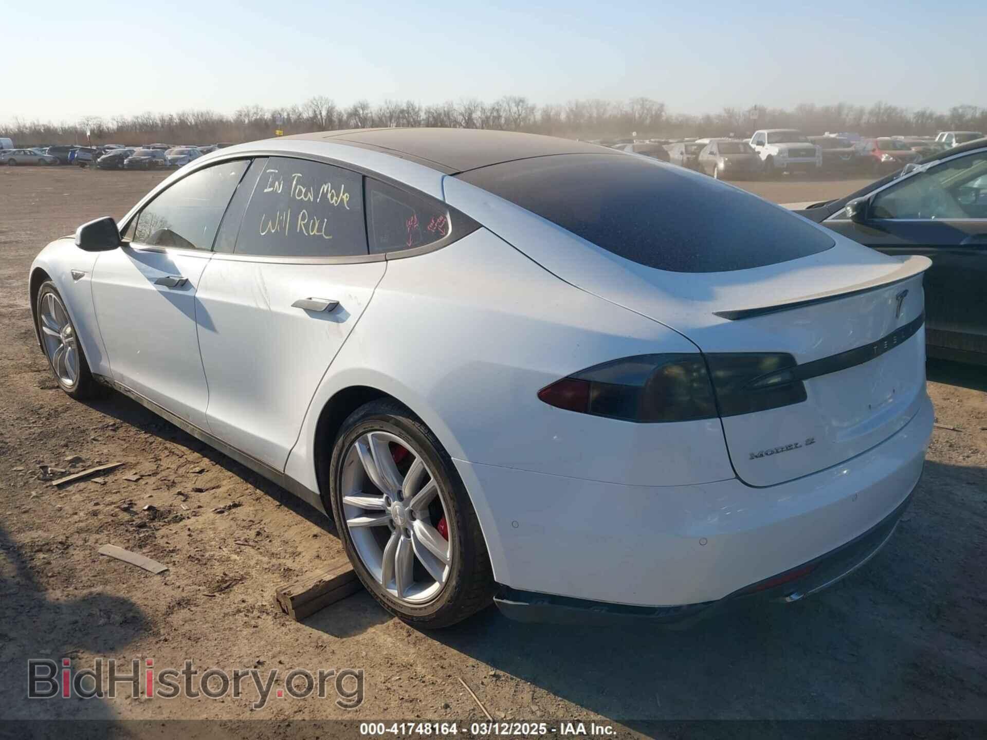 2014 TESLA MODEL S - VIN: 5YJSA1H17EFP58418 - Photo 3