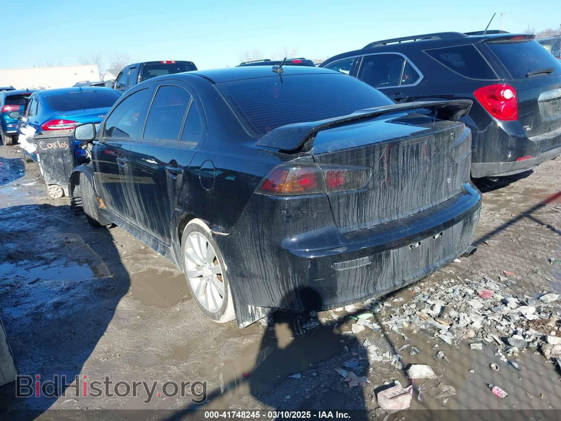 2009 MITSUBISHI LANCER - VIN: JA3AU86W89U014025 - Фото 3