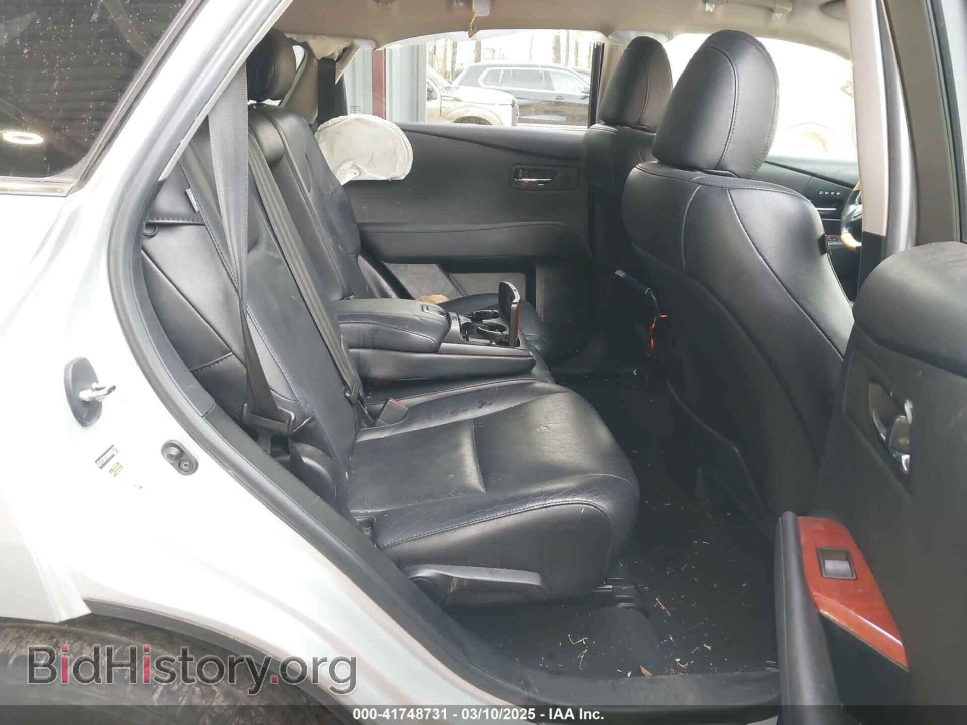 2011 LEXUS RX 350 - VIN: 2T2BK1BAXBC092527 - Фото 8