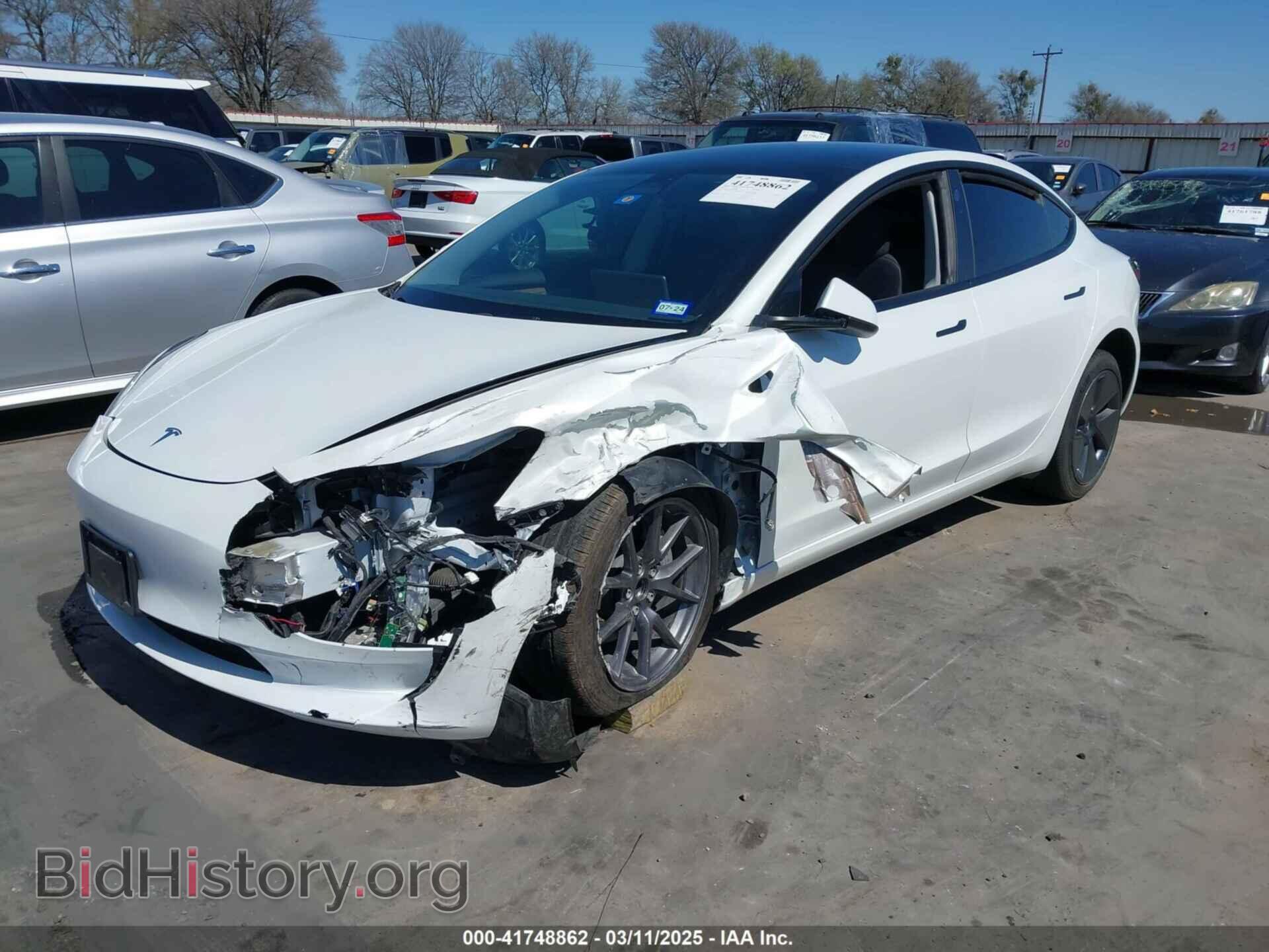 2023 TESLA MODEL 3 - VIN: 5YJ3E1EA0PF608506 - Фото 2